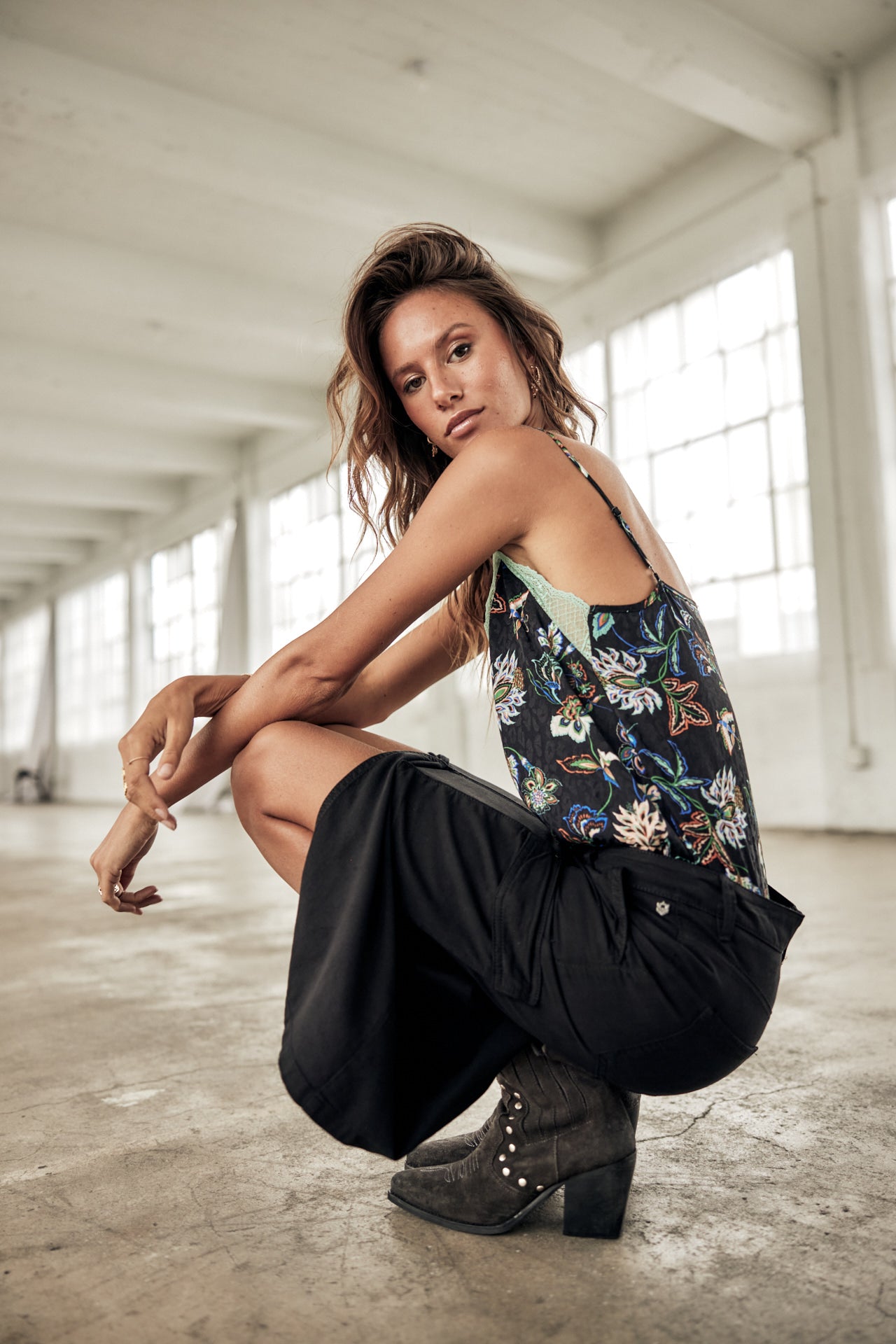 Jupe cargo Femme Welby Jazz black | Freeman T. Porter