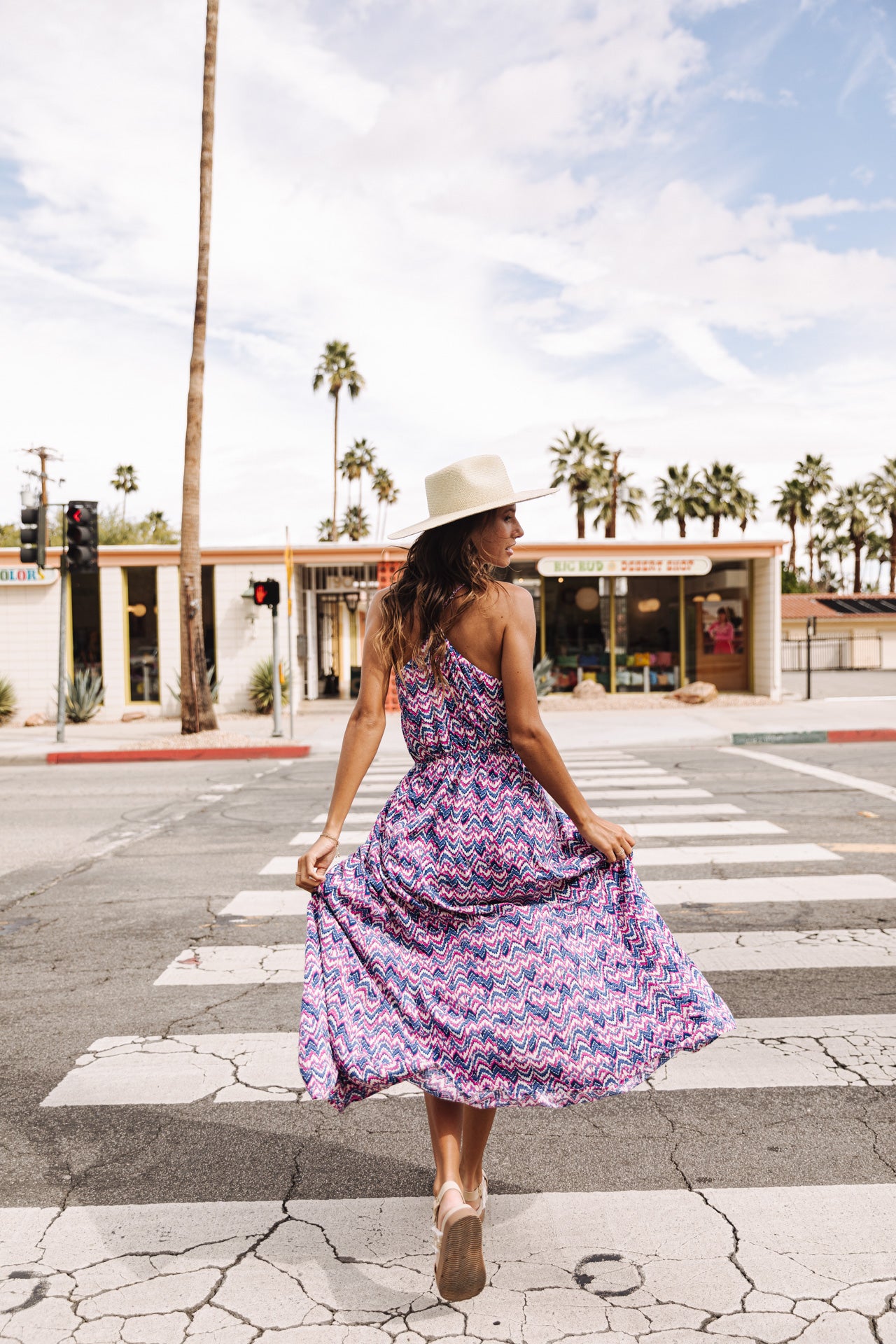 Robe longue Frau Raelle Etnico blue | Freeman T. Porter