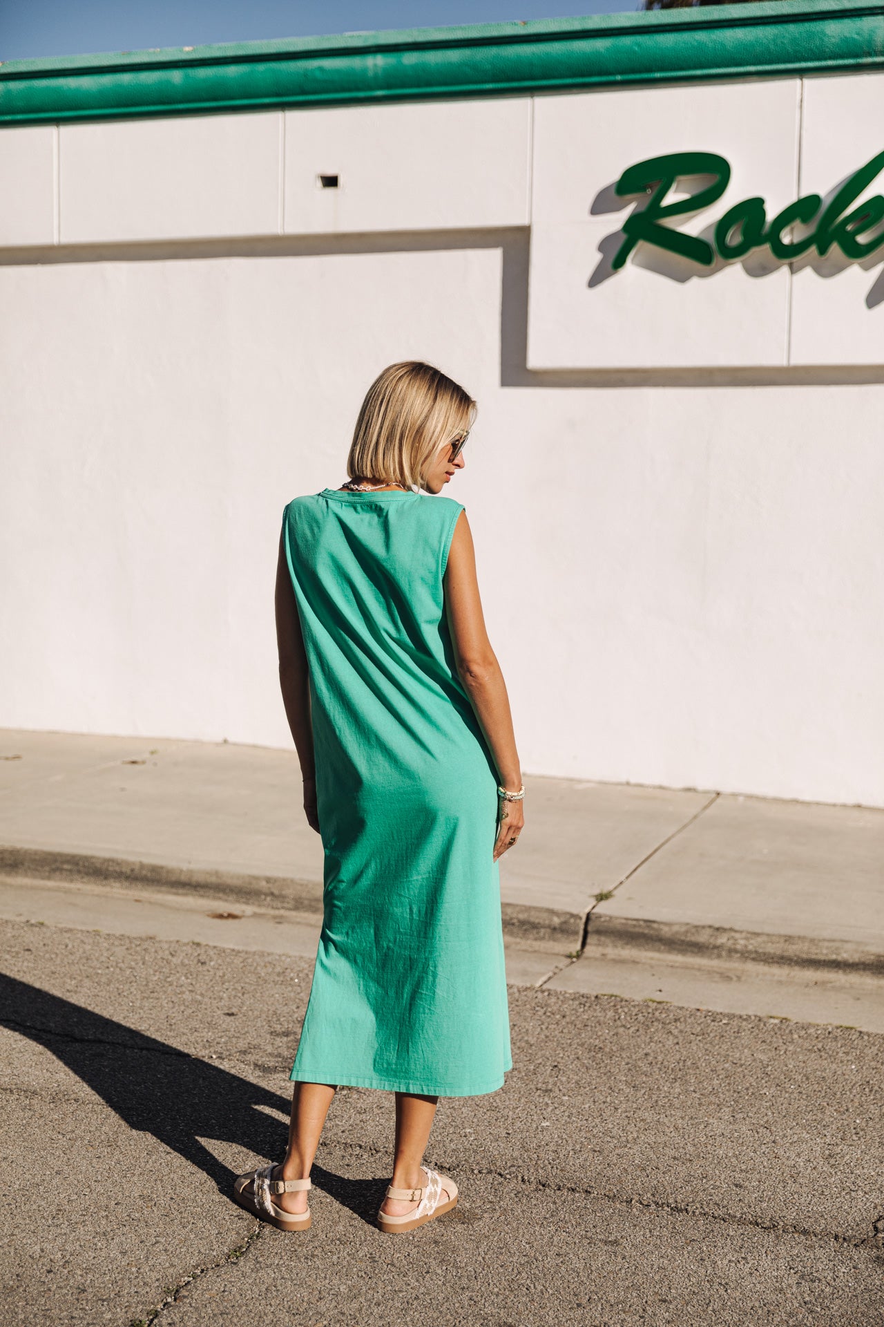 Robe longue Femme Reave Houston emerald | Freeman T. Porter