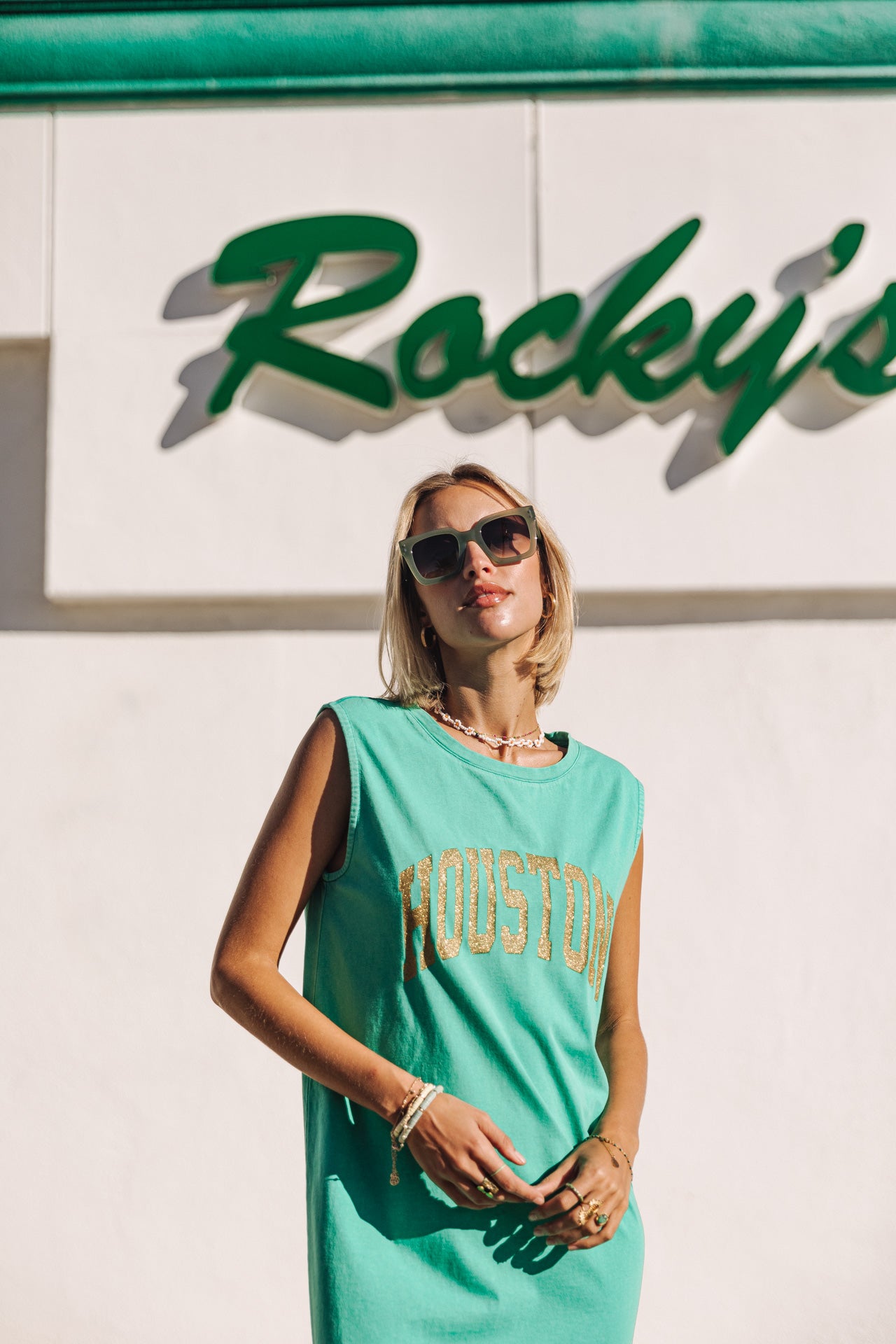 Robe longue Femme Reave Houston emerald | Freeman T. Porter