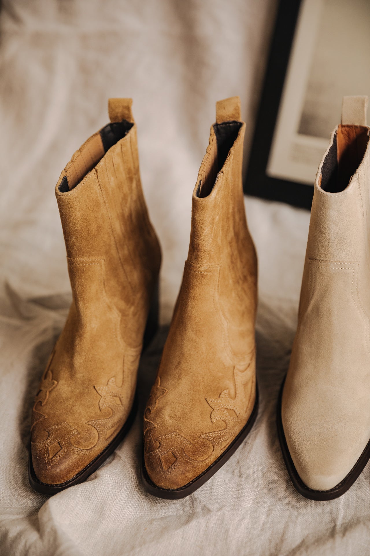 Boots Femme Teresa Flame cognac | Freeman T. Porter