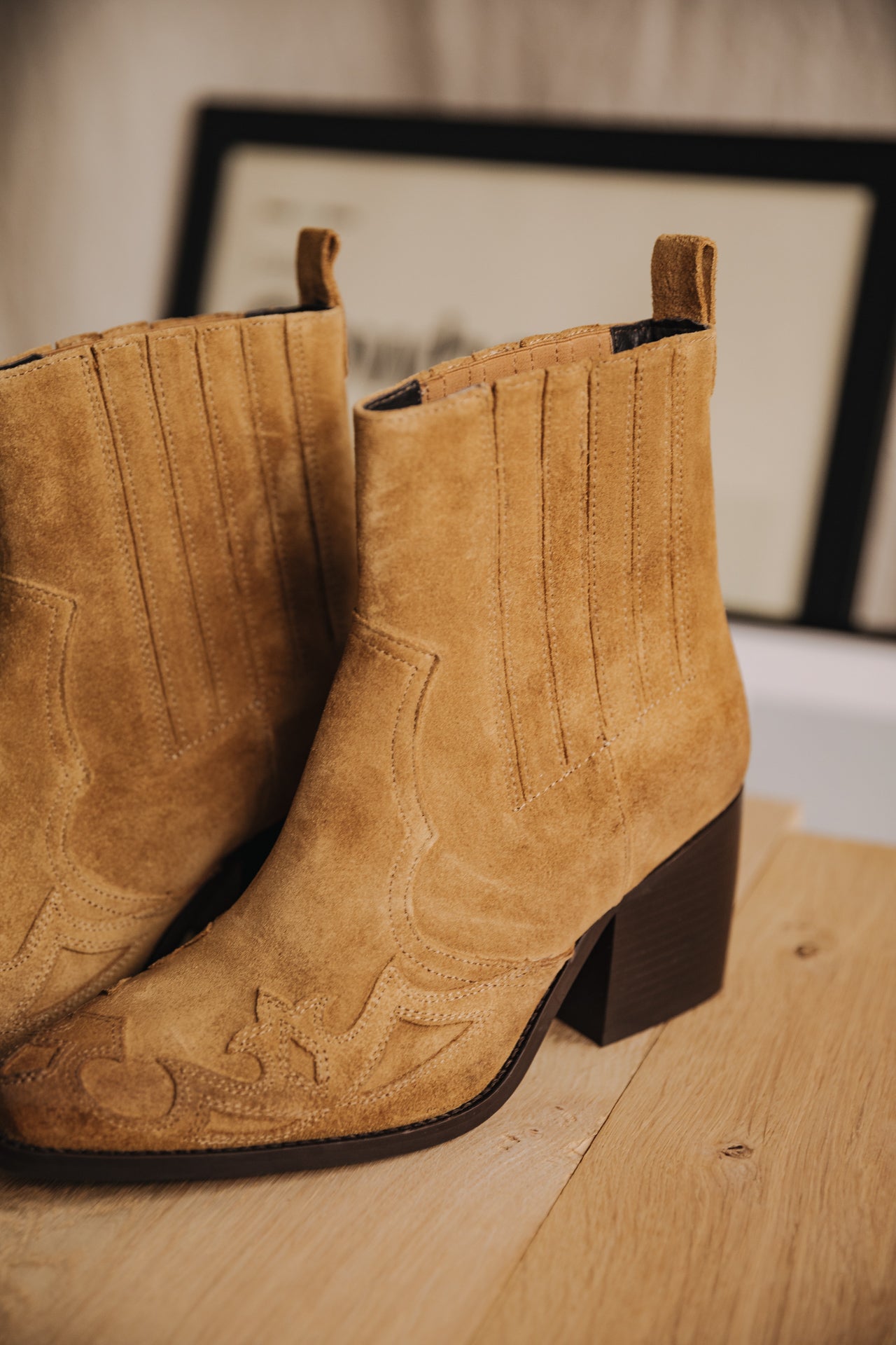Boots Femme Teresa Flame cognac | Freeman T. Porter