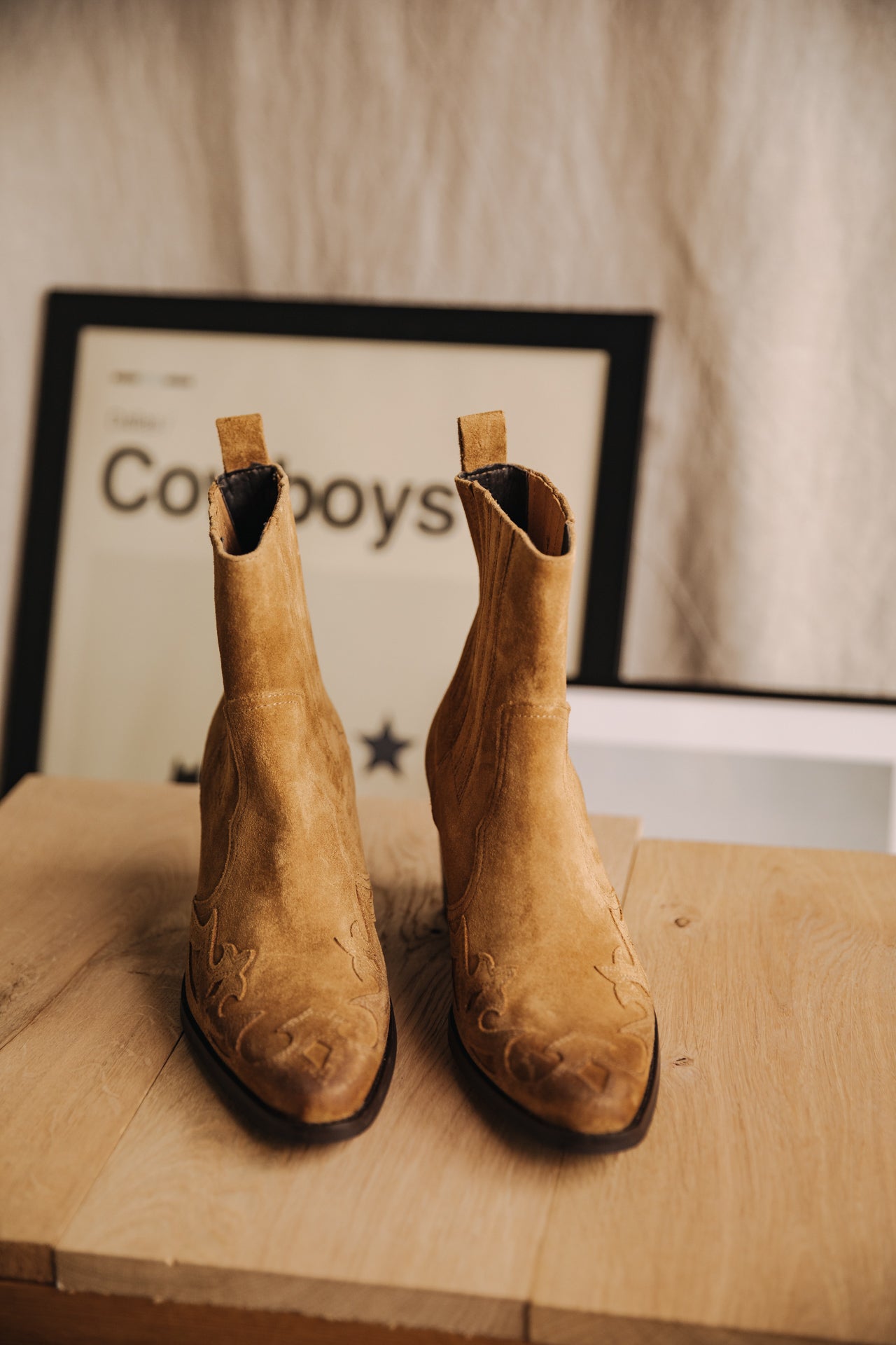 Boots Femme Teresa Flame cognac | Freeman T. Porter