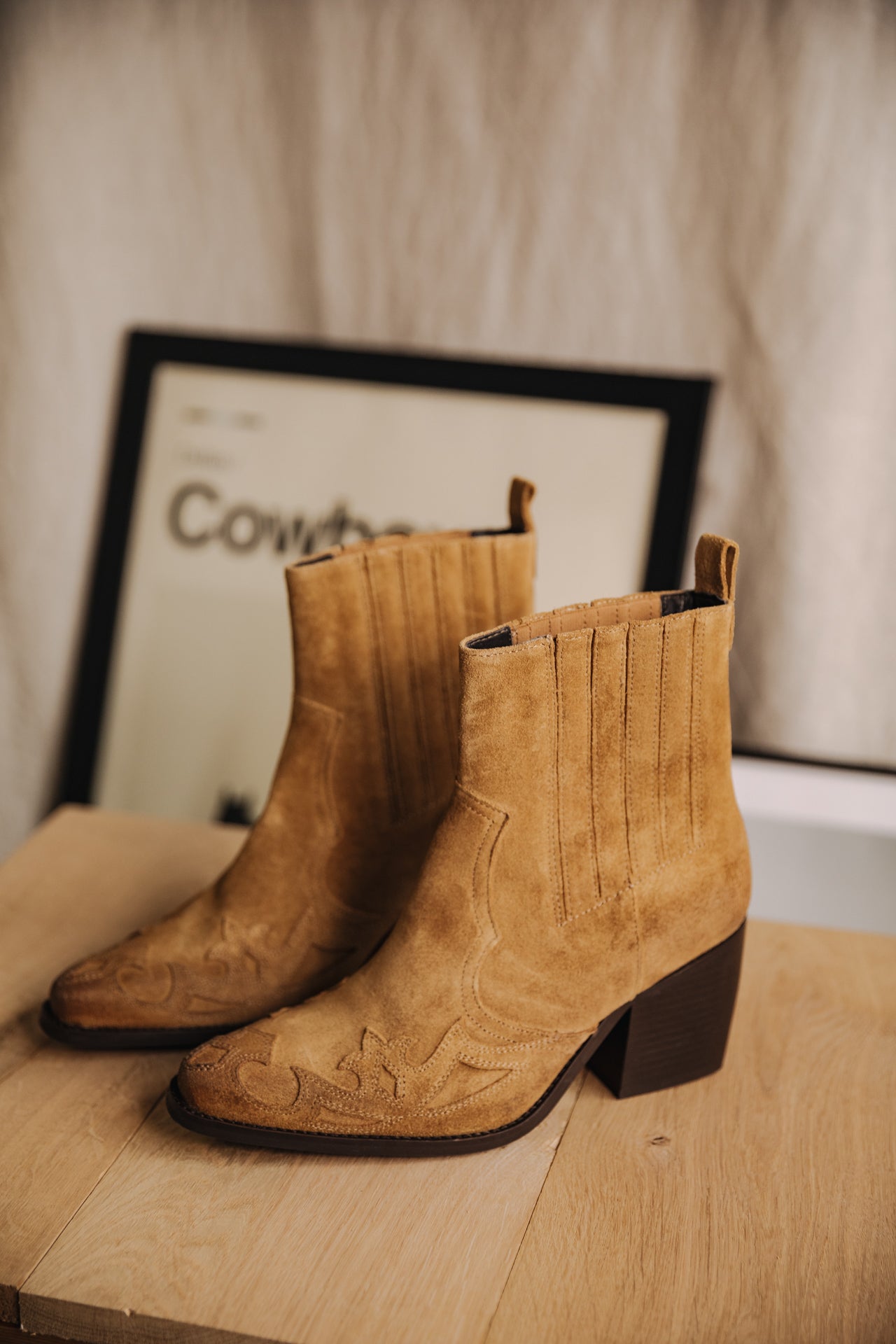 Boots Femme Teresa Flame cognac | Freeman T. Porter