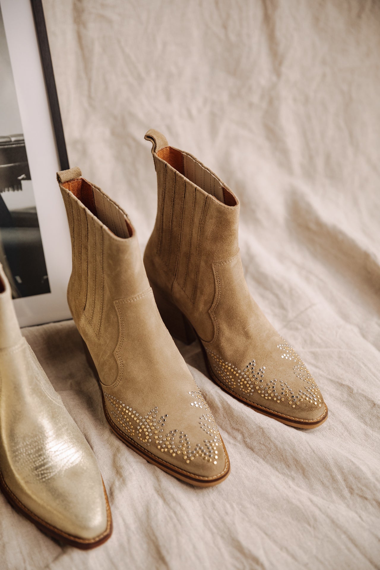 Boots Femme Teresa Piccolo Studs rock | Freeman T. Porter