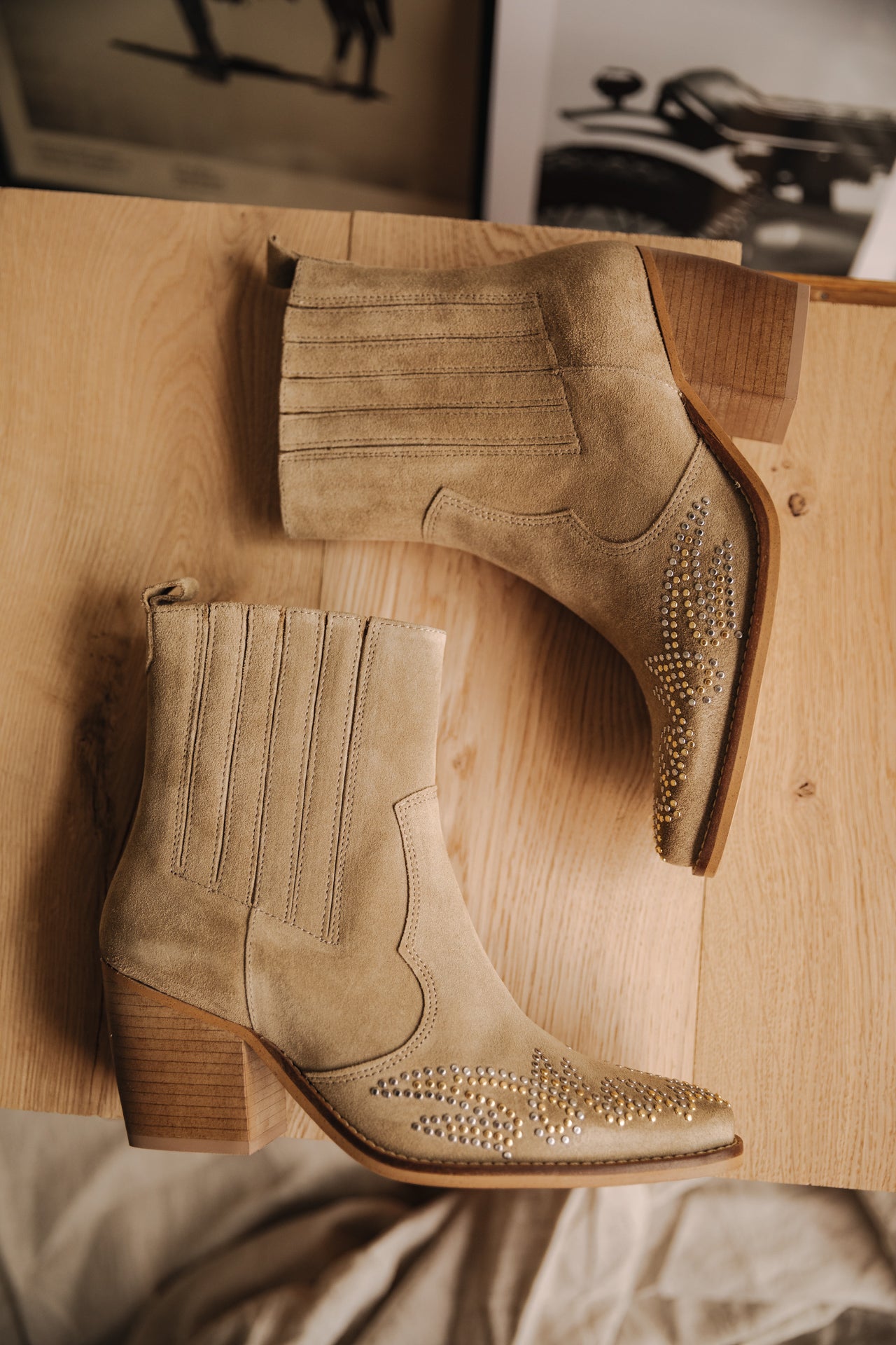 Boots Femme Teresa Piccolo Studs rock | Freeman T. Porter