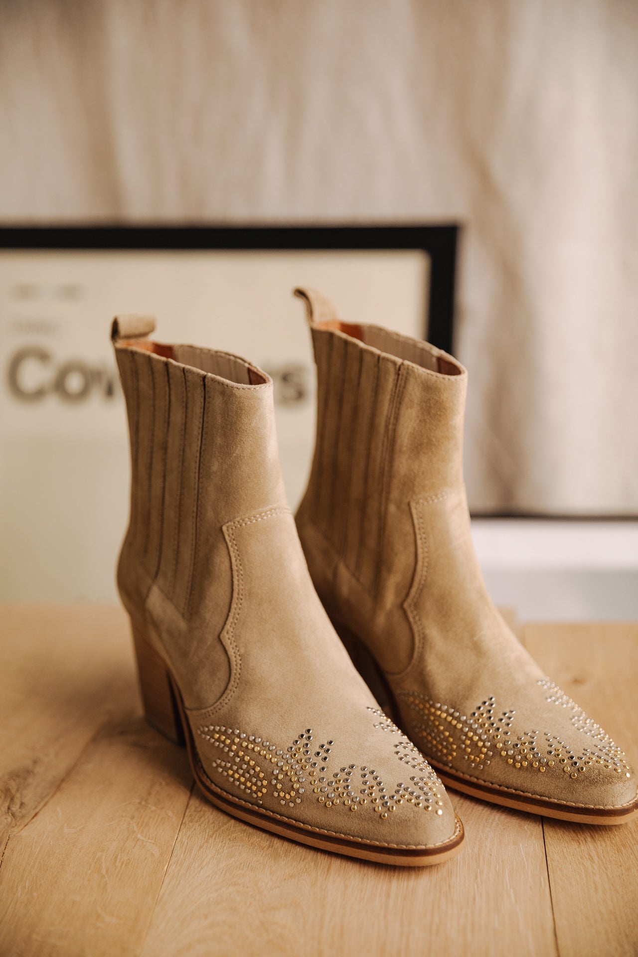 Boots Femme Teresa Piccolo Studs rock | Freeman T. Porter