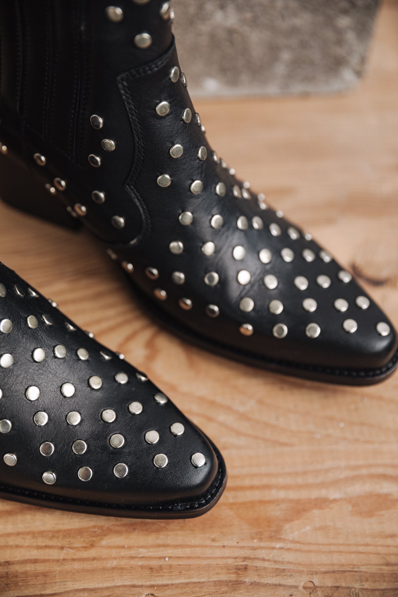 Boots Femme Teresa Studs black | Freeman T. Porter