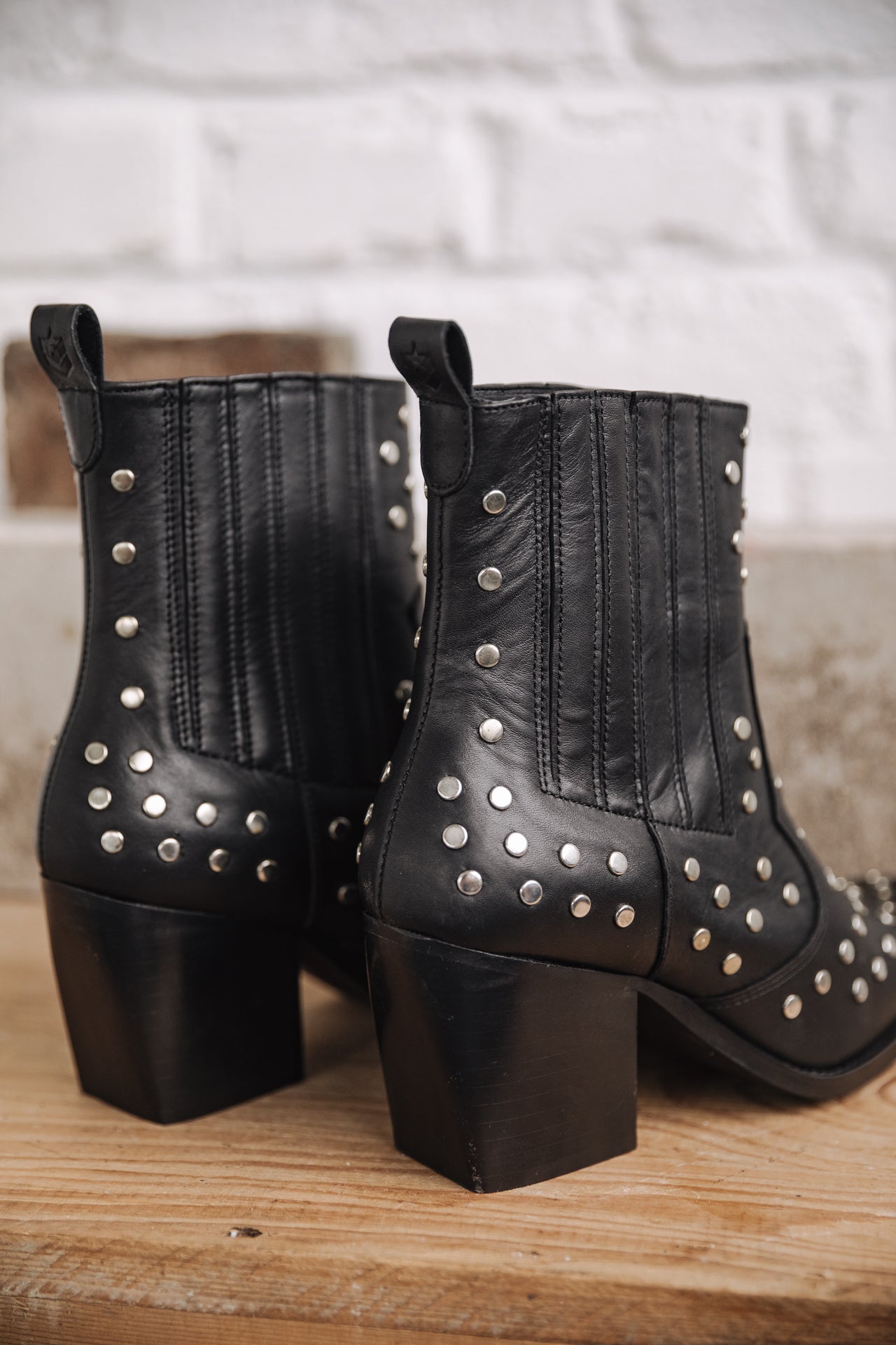 Boots Femme Teresa Studs black | Freeman T. Porter