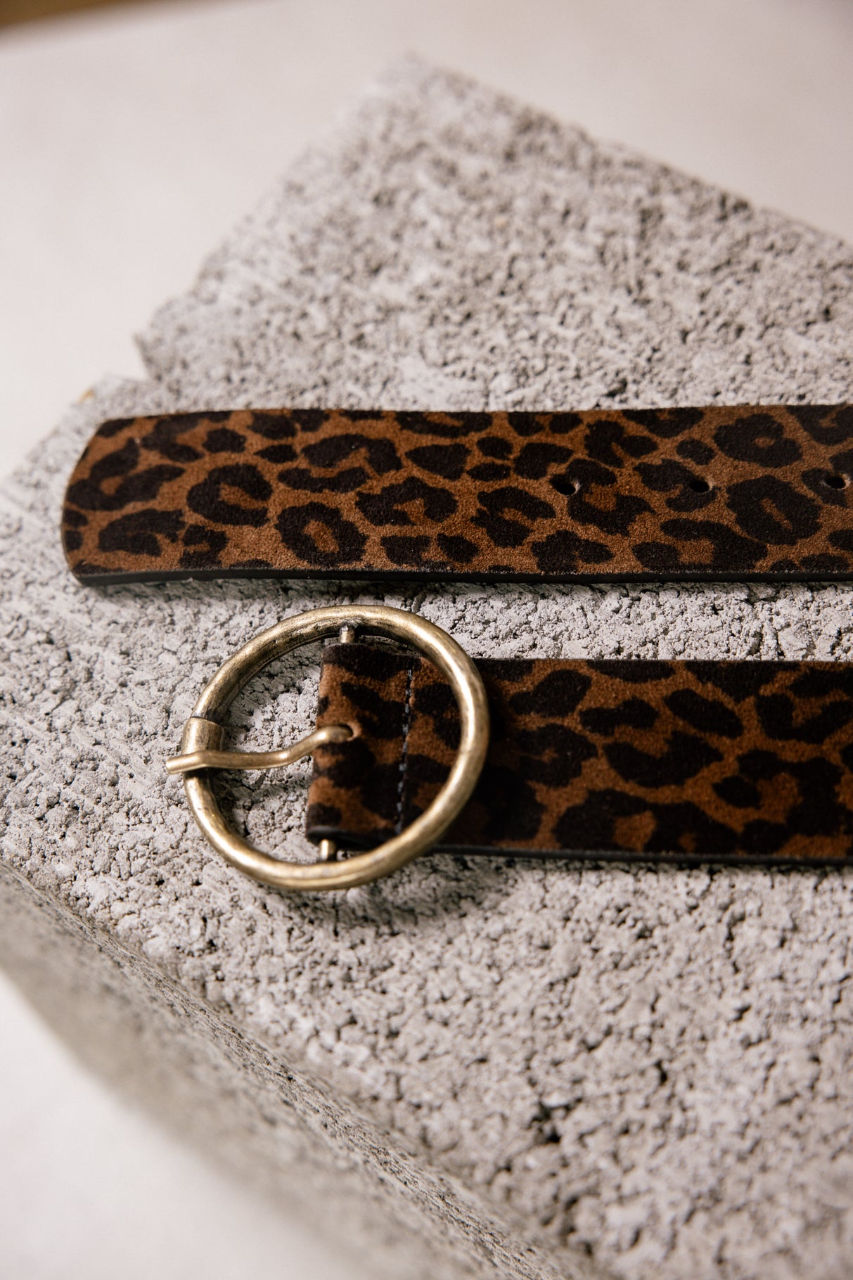 Ceinture en cuir Femme Angelisa Leo brown | Freeman T. Porter