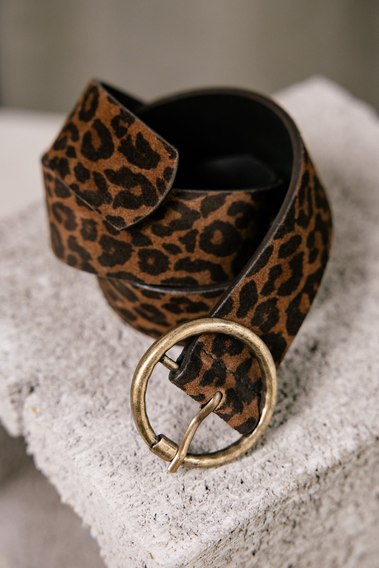 Ceinture en cuir Femme Angelisa Leo brown | Freeman T. Porter