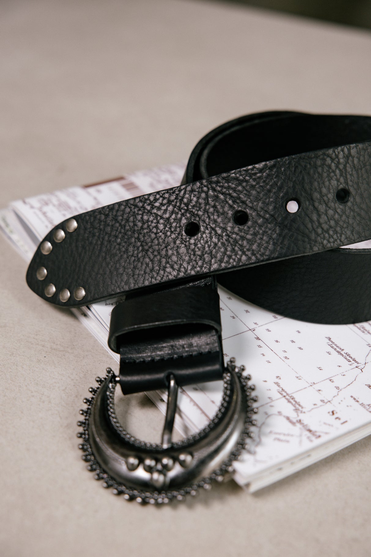 Ceinture en cuir Femme Lenya black | Freeman T. Porter