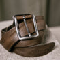 Ceinture en cuir Homme Agust khaki | Freeman T. Porter