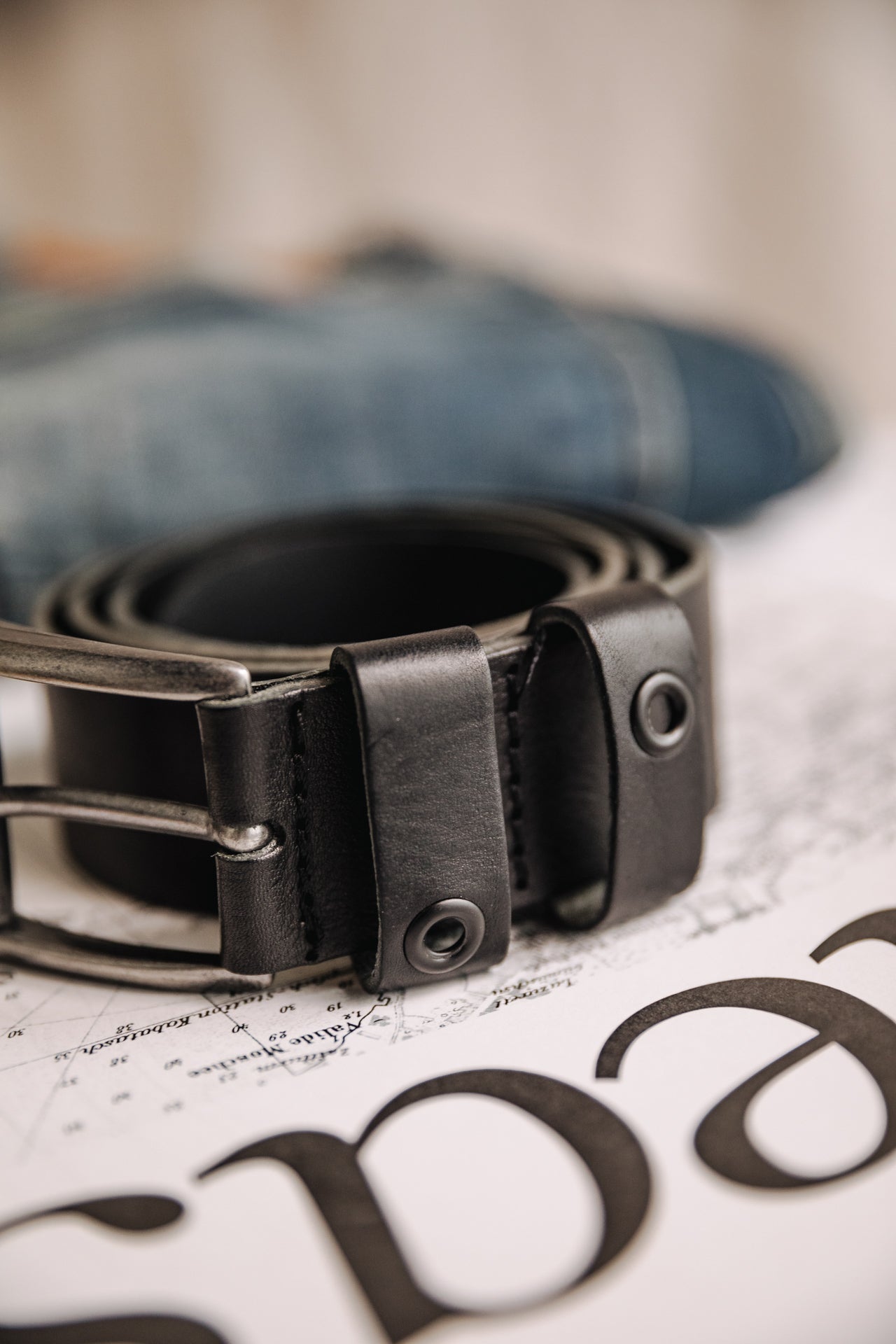 Ceinture Mann Arsene black | Freeman T. Porter