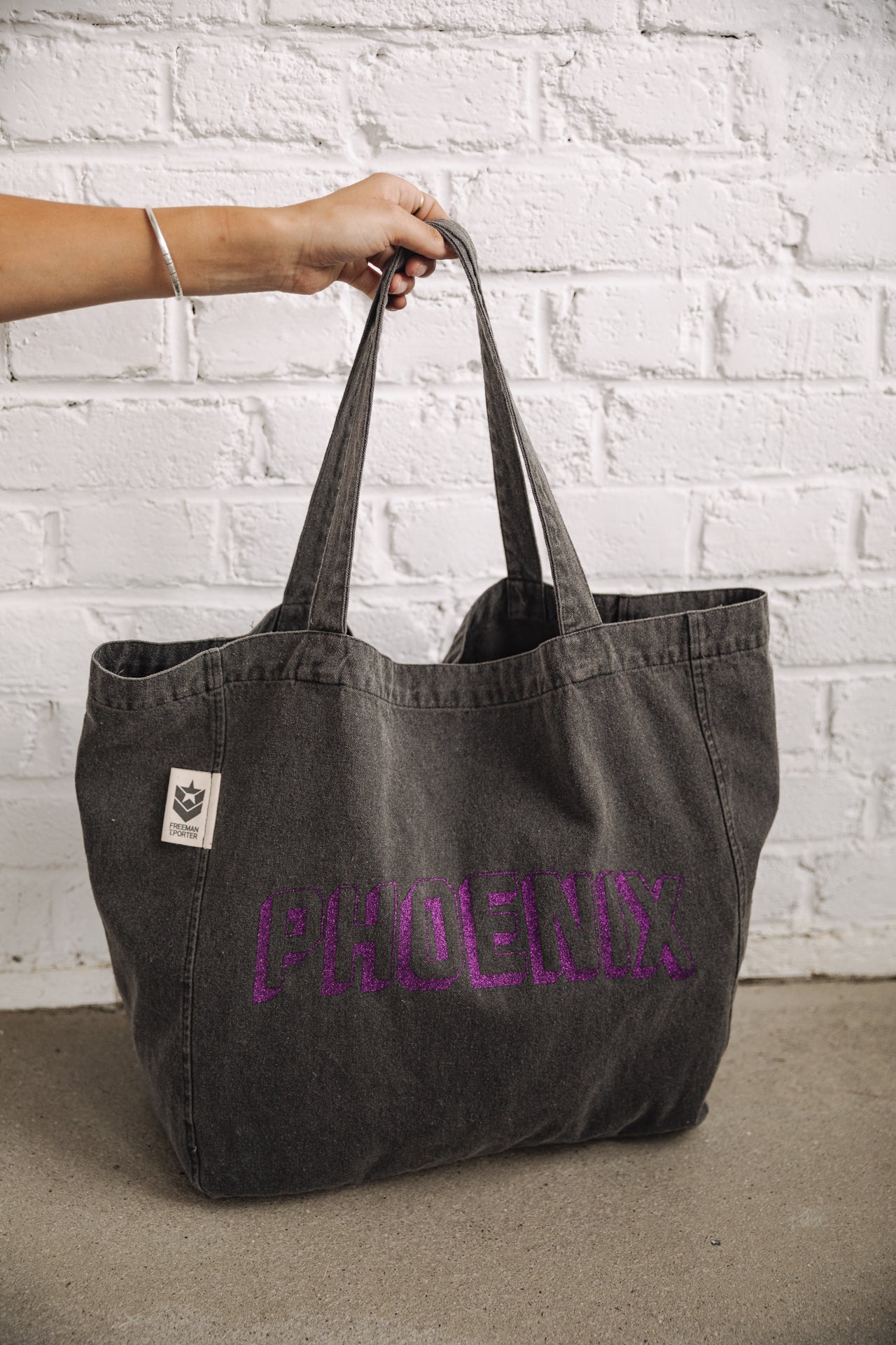 Tote Bag Femme Tunna City old black | Freeman T. Porter