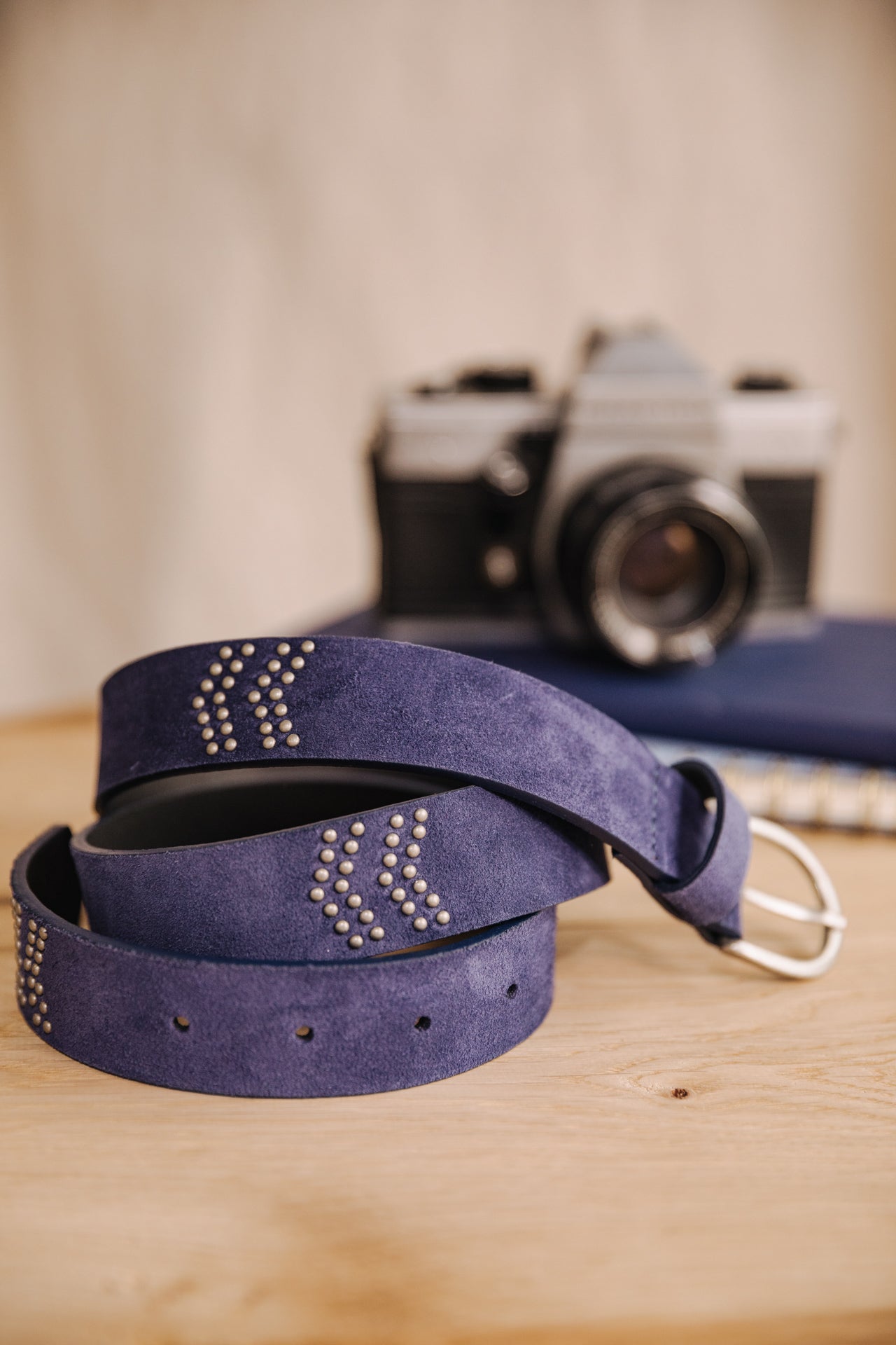 Ceinture Frau Herringbona cobalt | Freeman T. Porter