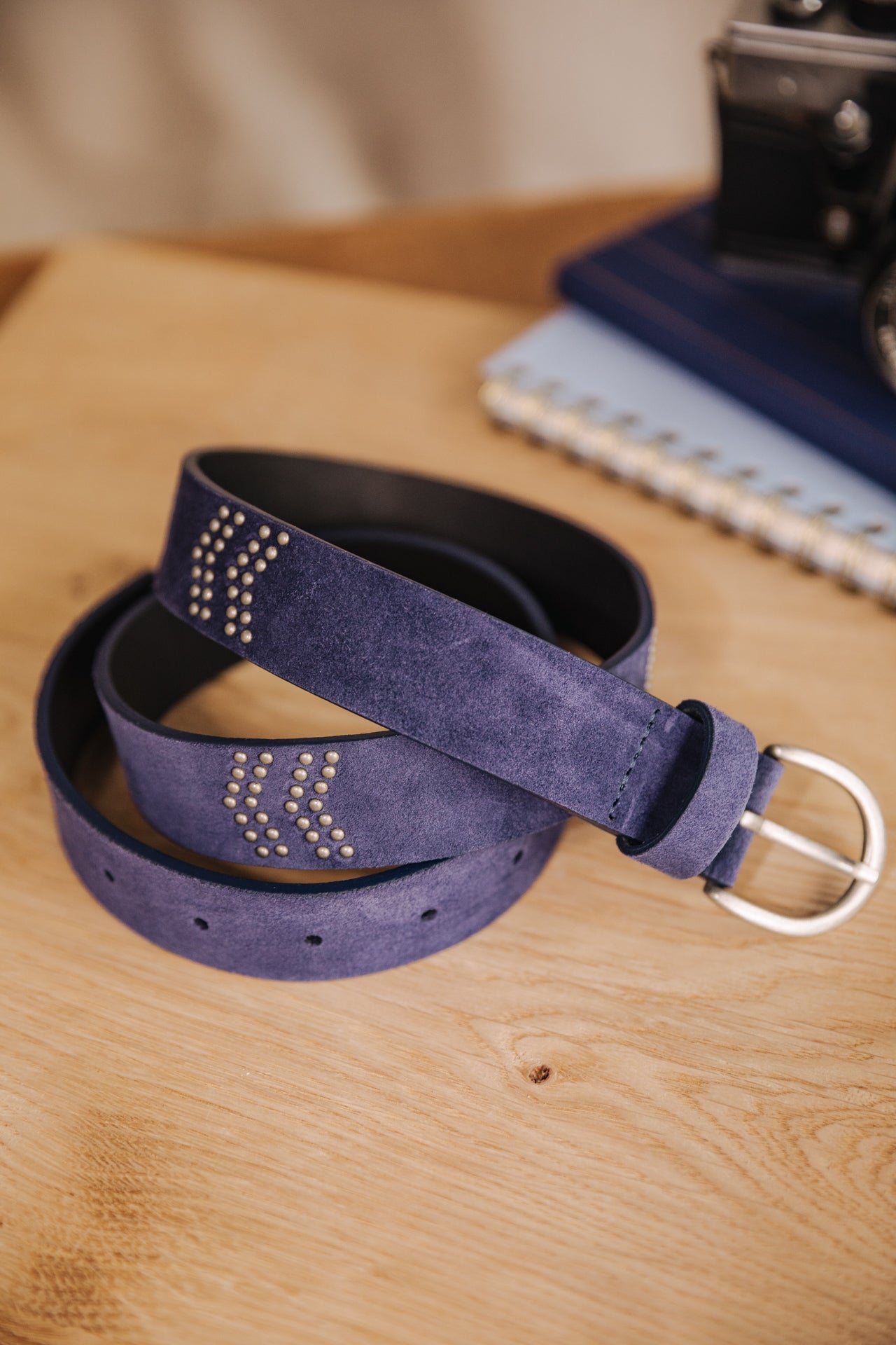 Ceinture Frau Herringbona cobalt | Freeman T. Porter