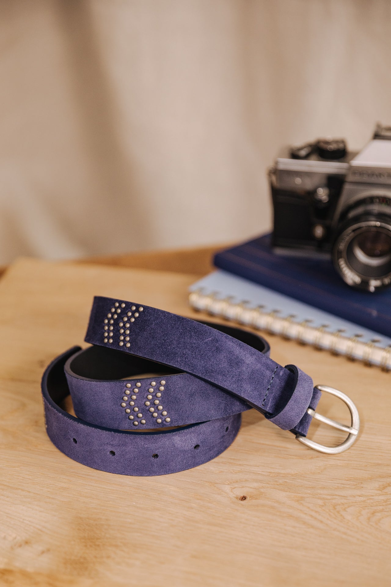 Ceinture Frau Herringbona cobalt | Freeman T. Porter