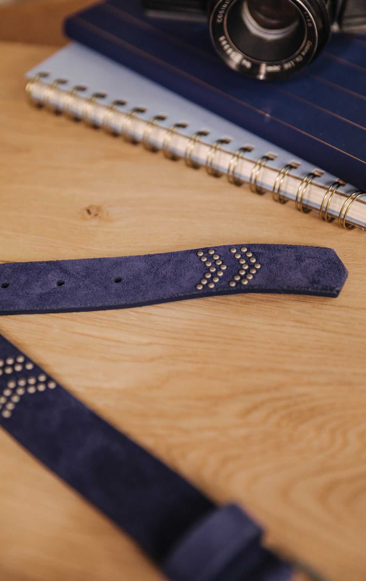 Ceinture Frau Herringbona cobalt | Freeman T. Porter