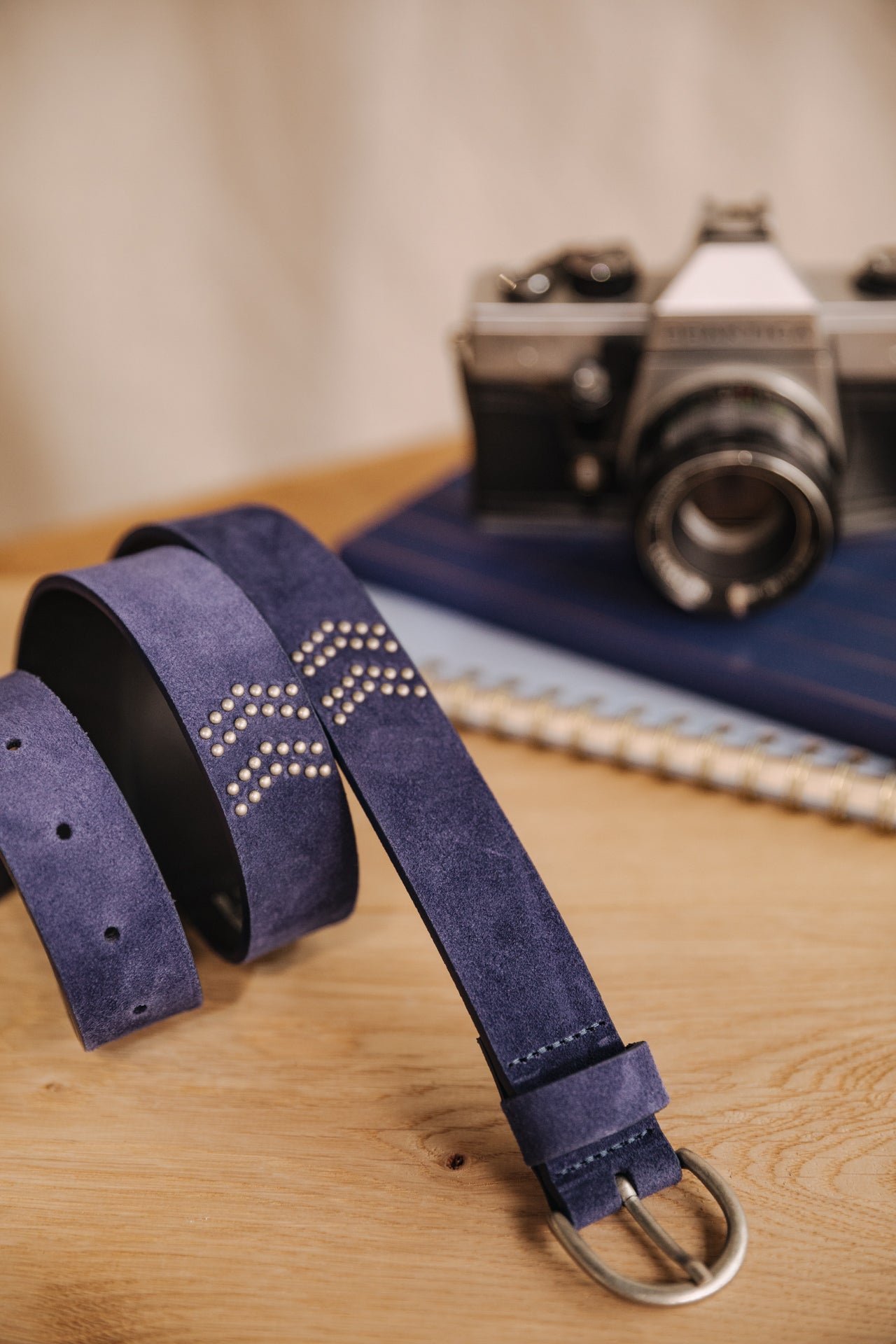Ceinture Frau Herringbona cobalt | Freeman T. Porter
