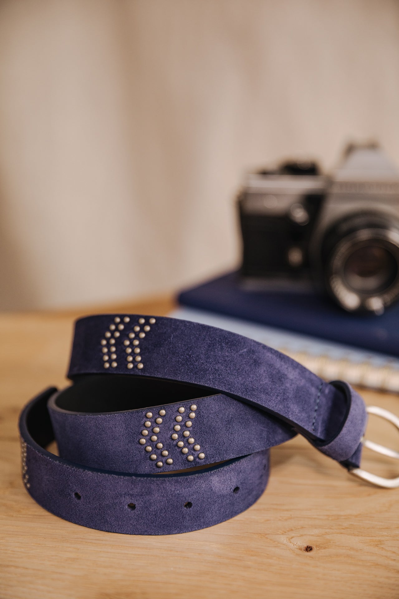 Ceinture Frau Herringbona cobalt | Freeman T. Porter
