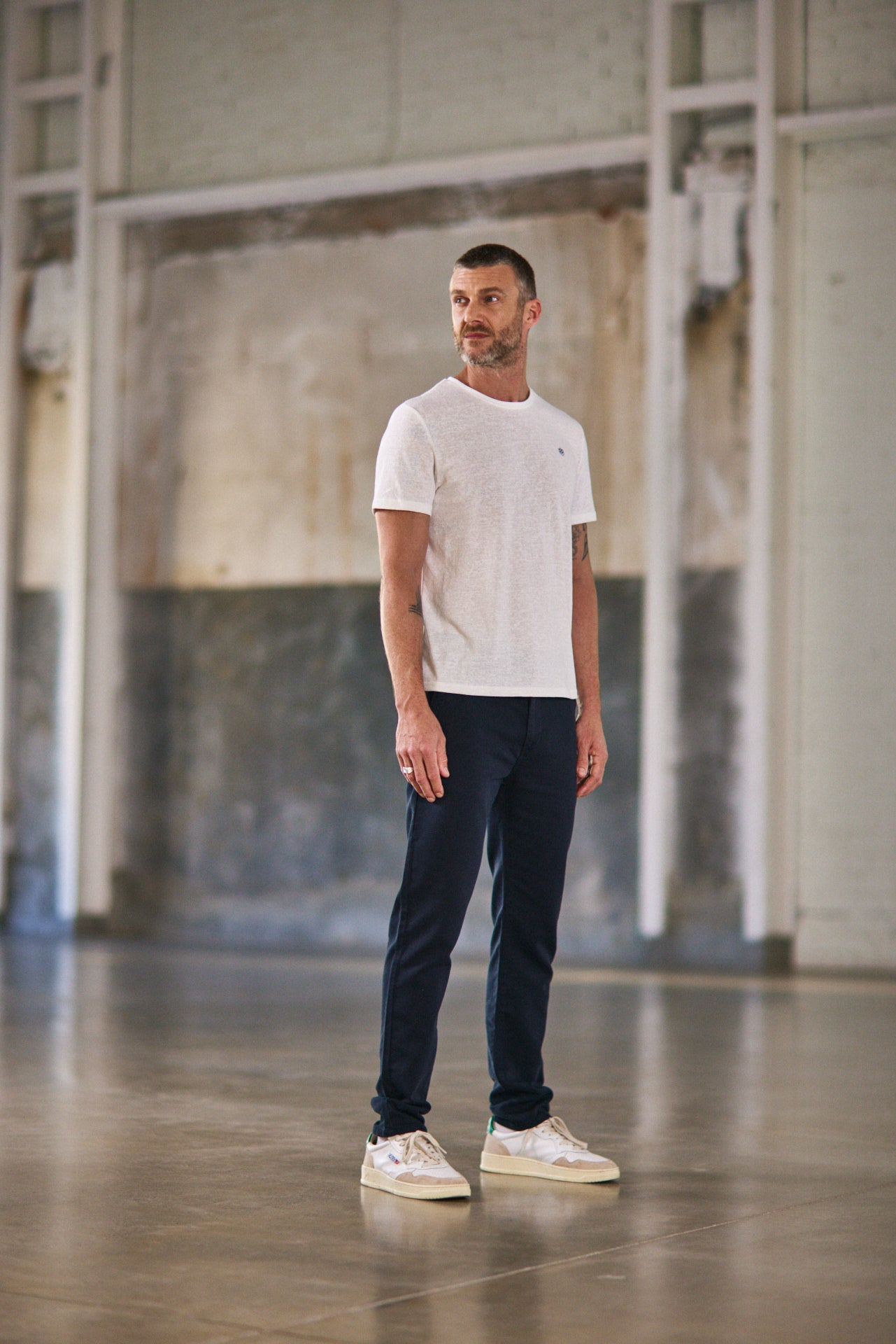 T-Shirt col rond Men Ivander Tanger white | Freeman T. Porter
