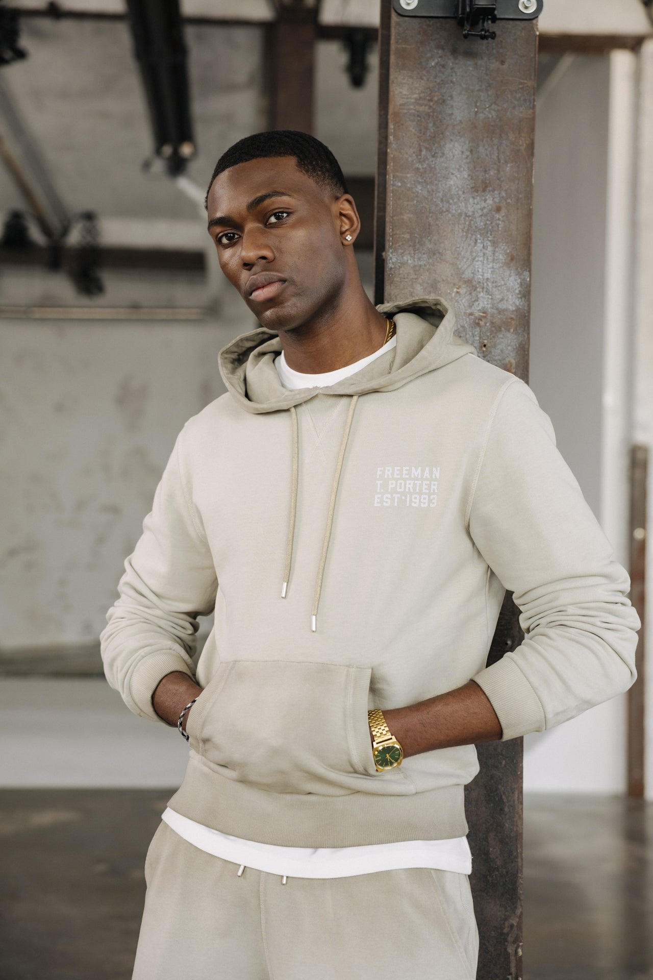Sudadera Hombre Nohan Chillout overcast | Freeman T. Porter