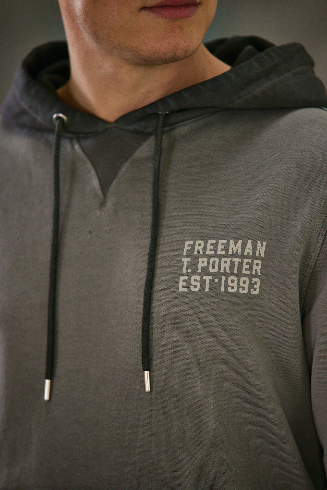 Sweatshirt Homme Nohan Chillout anthra | Freeman T. Porter