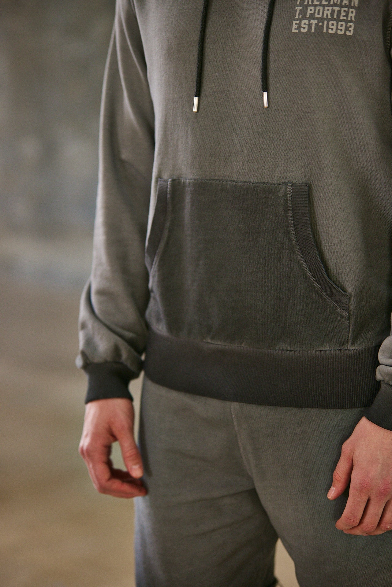 Sweatshirt Homme Nohan Chillout anthra | Freeman T. Porter