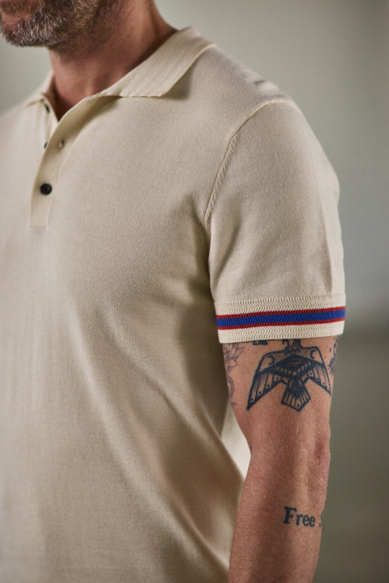 Polo Homme Mike Conwy egret | Freeman T. Porter