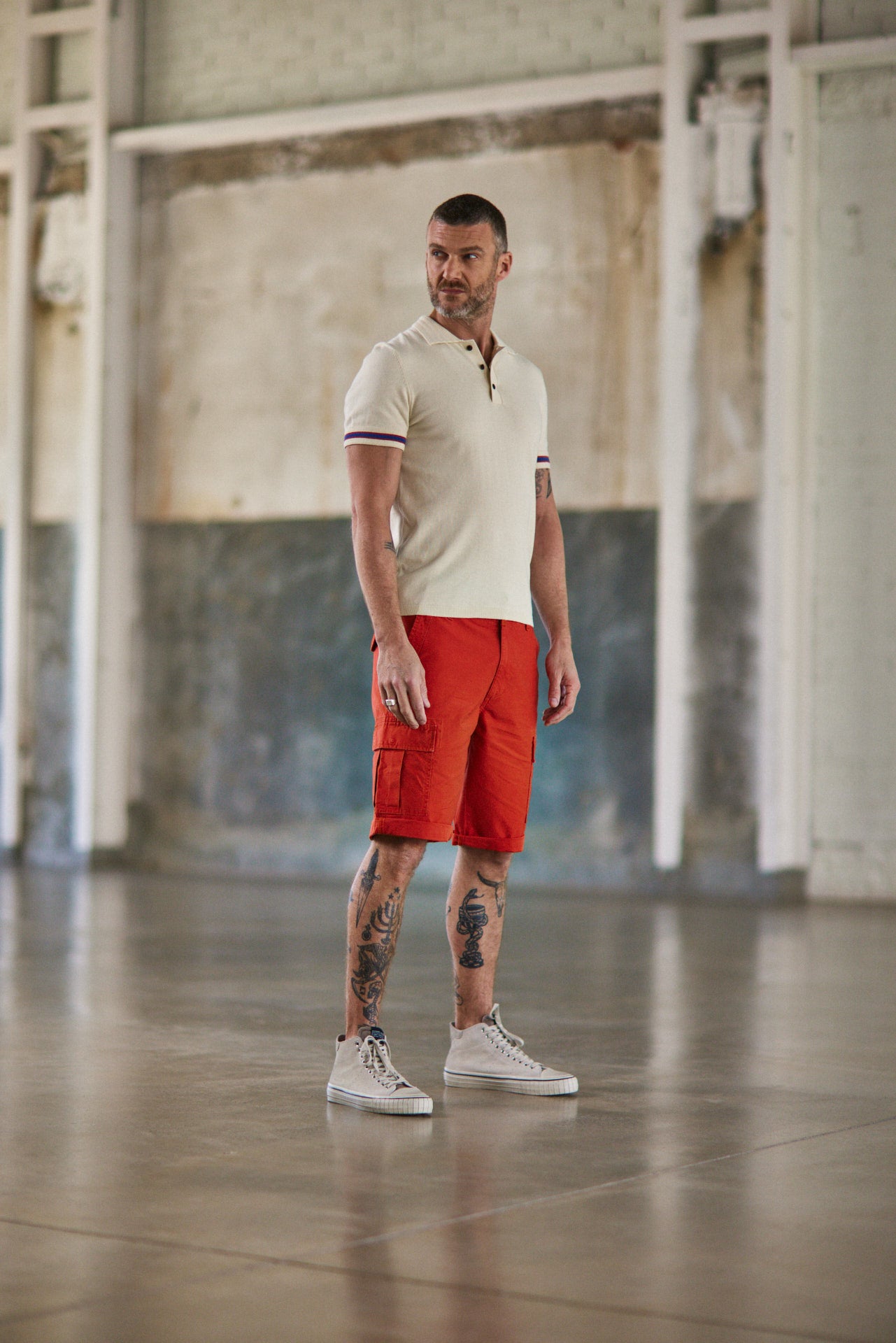 Polo Homme Mike Conwy egret | Freeman T. Porter