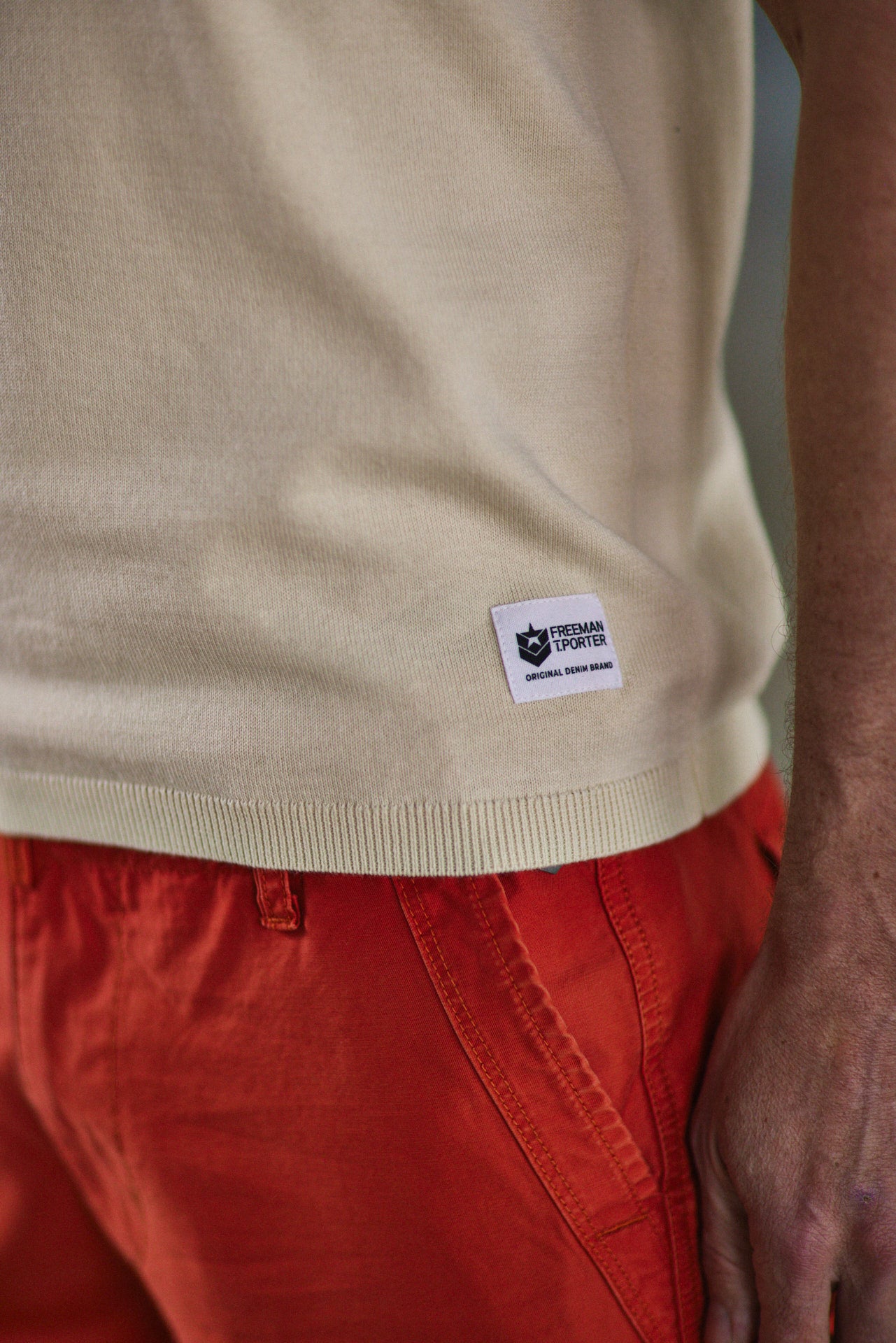 Polo Homme Mike Conwy egret | Freeman T. Porter
