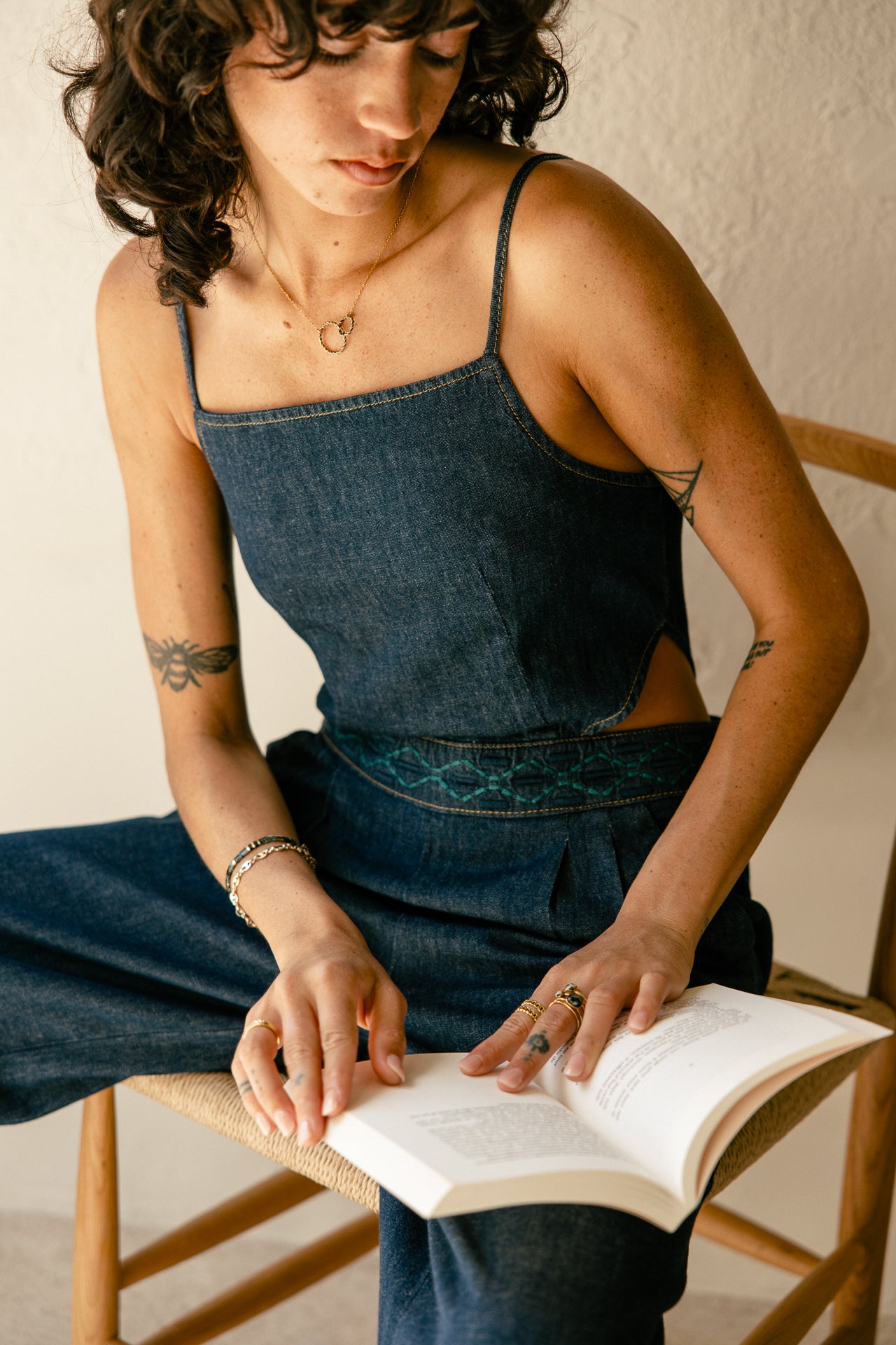 Mono city Mujer Naomie Denim manzana dark | Freeman T. Porter