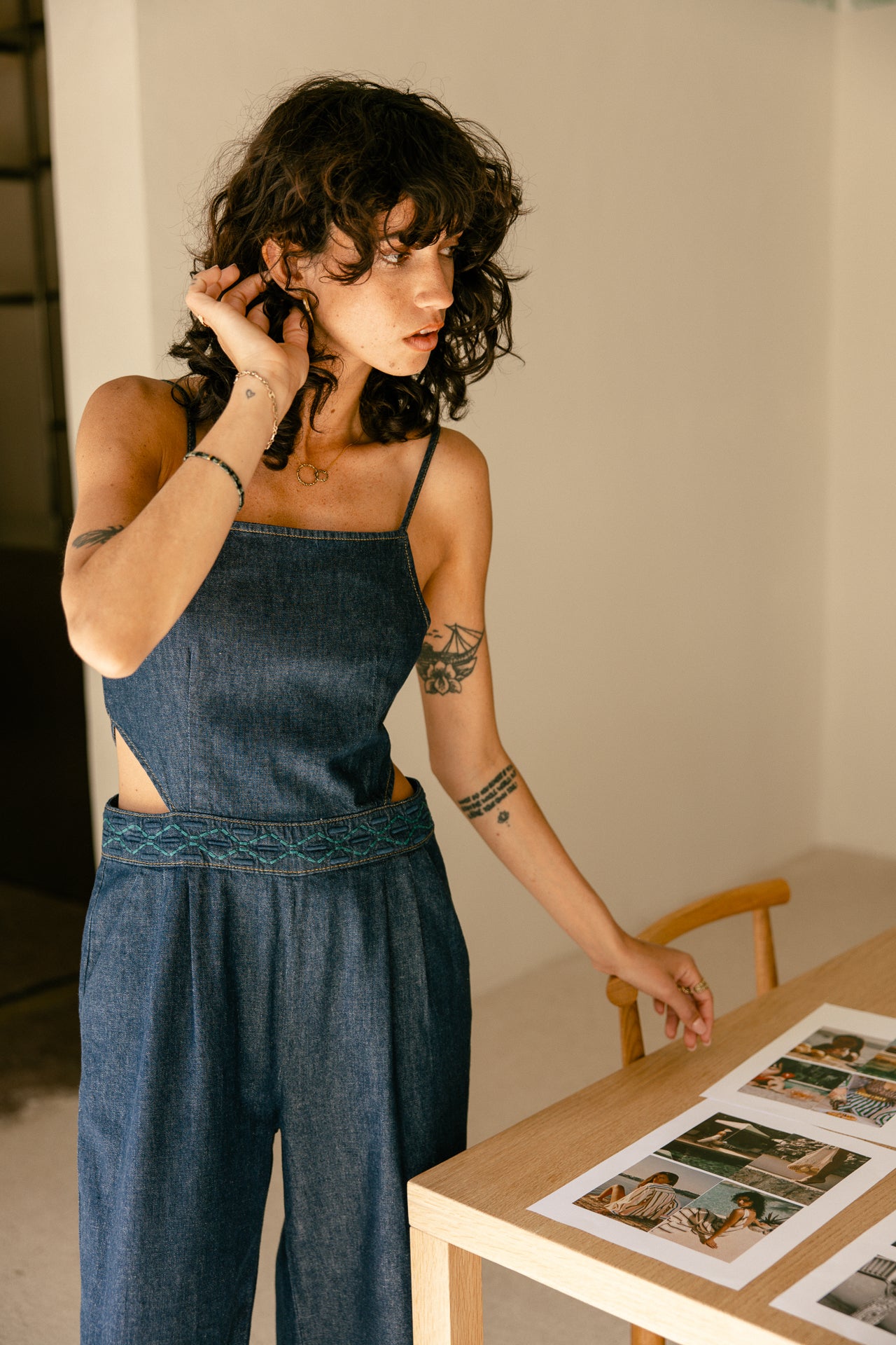 City-Overall Frau Naomie Denim manzana dark | Freeman T. Porter