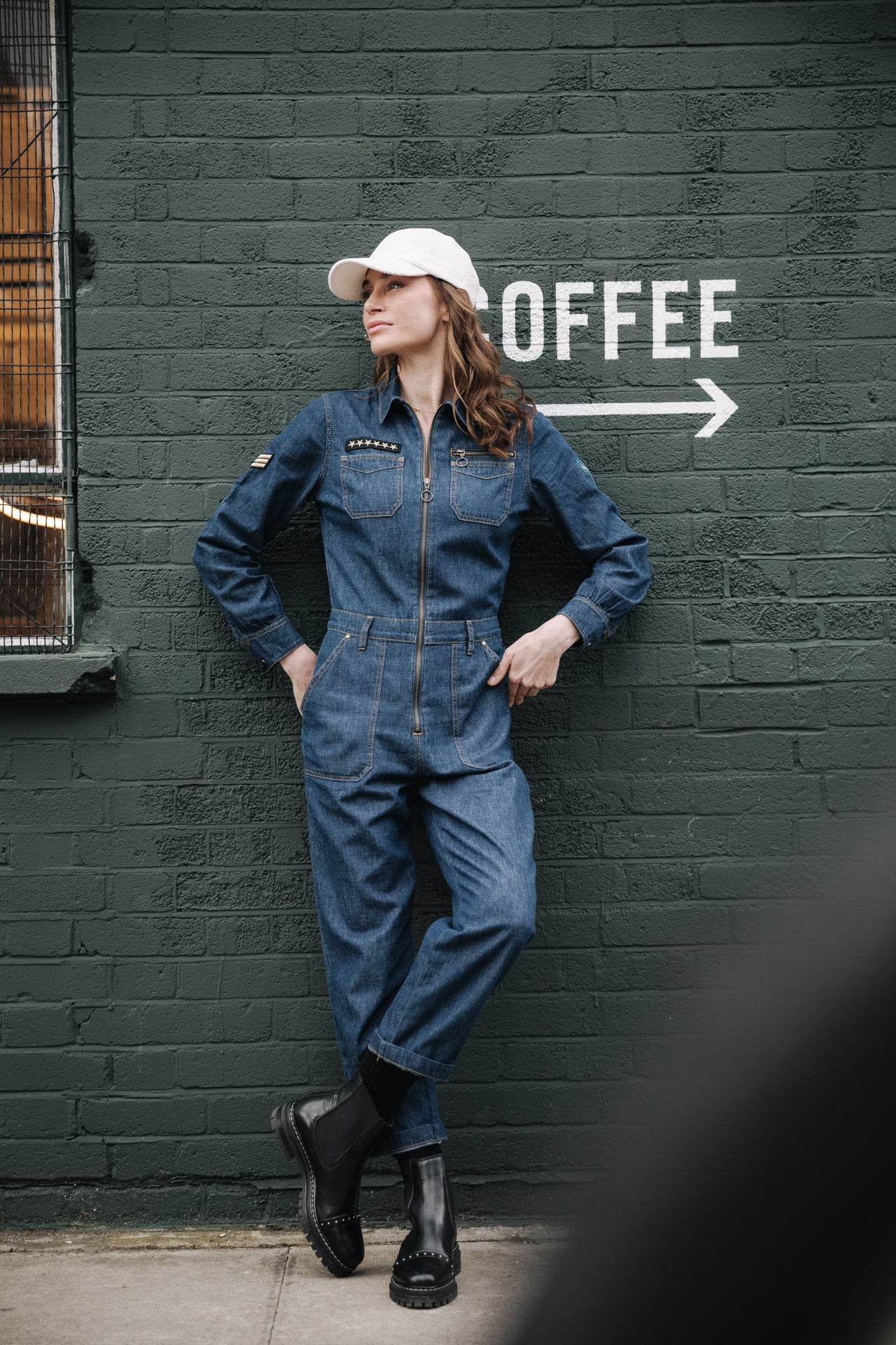 Combinaison Femme Garance Denim manzana dark | Freeman T. Porter