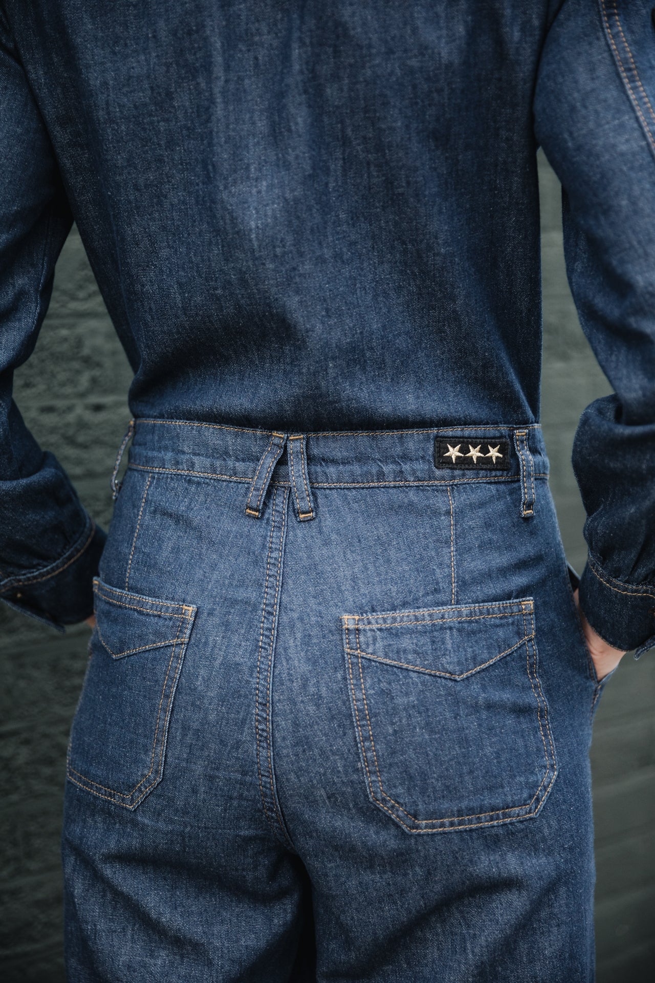 Combinaison Femme Garance Denim manzana dark | Freeman T. Porter