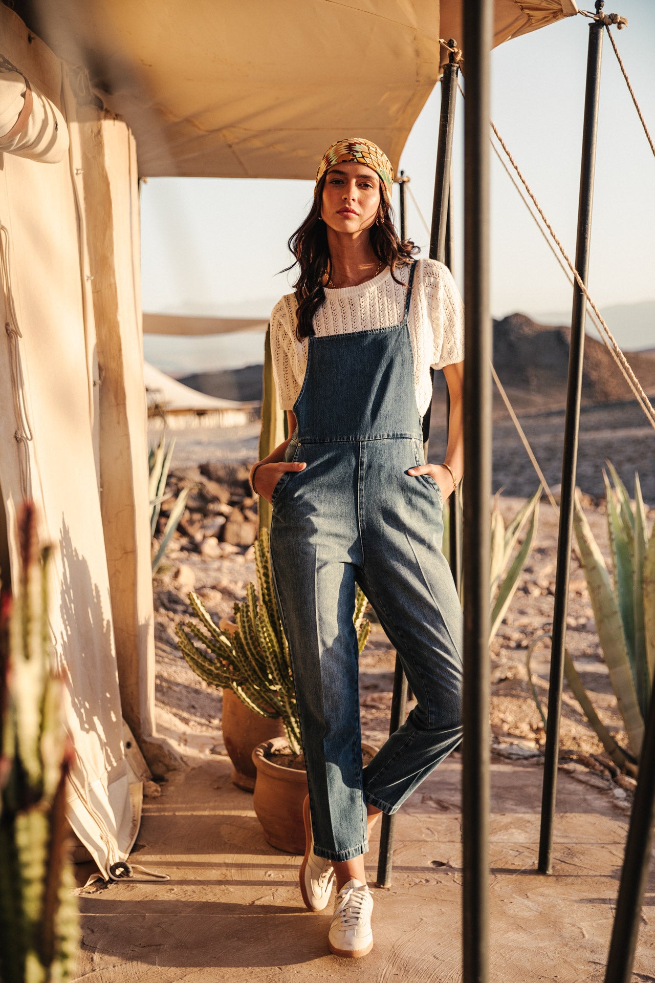 Salopette Femme Thalie Denim milos | Freeman T. Porter