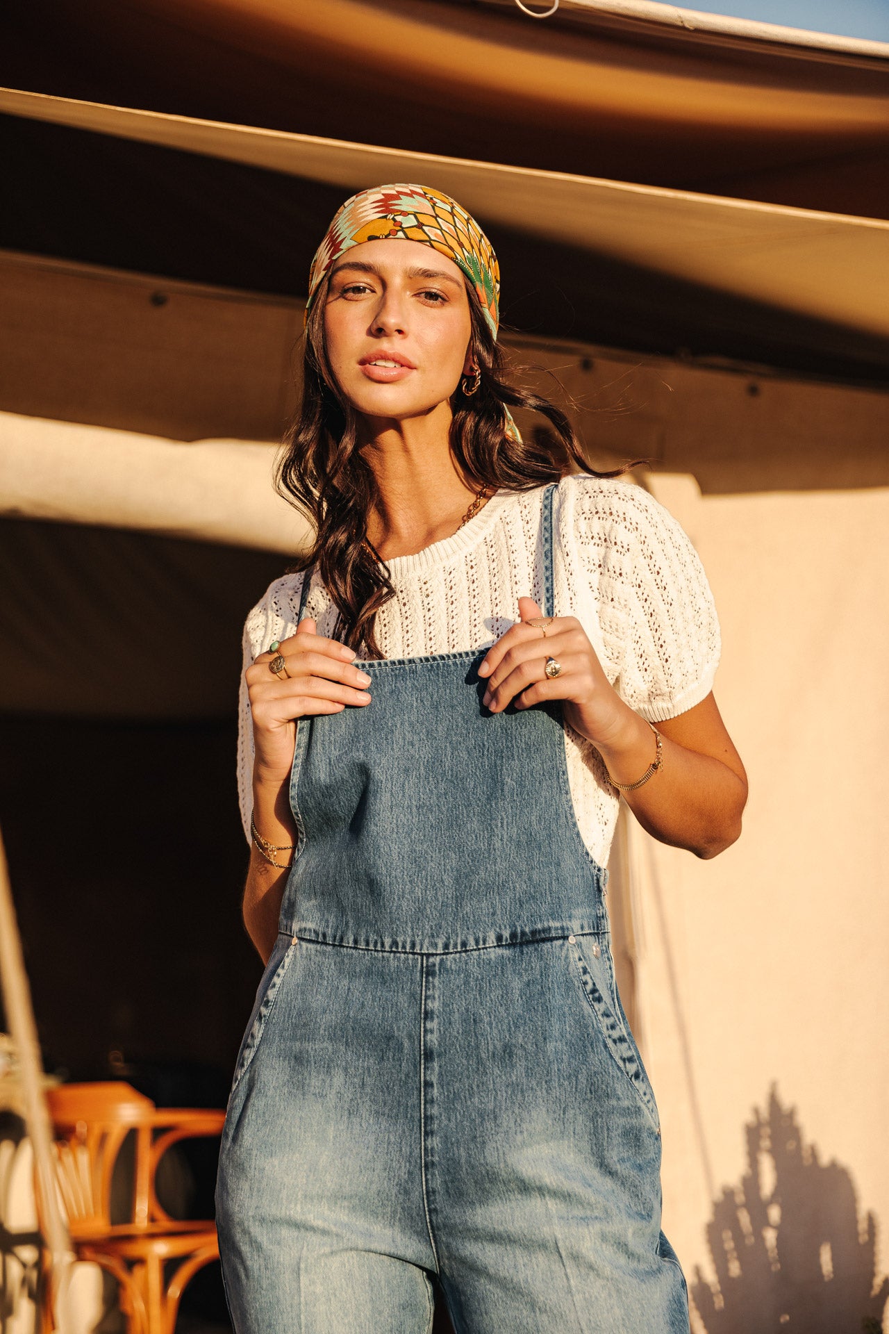 Salopette Femme Thalie Denim milos | Freeman T. Porter