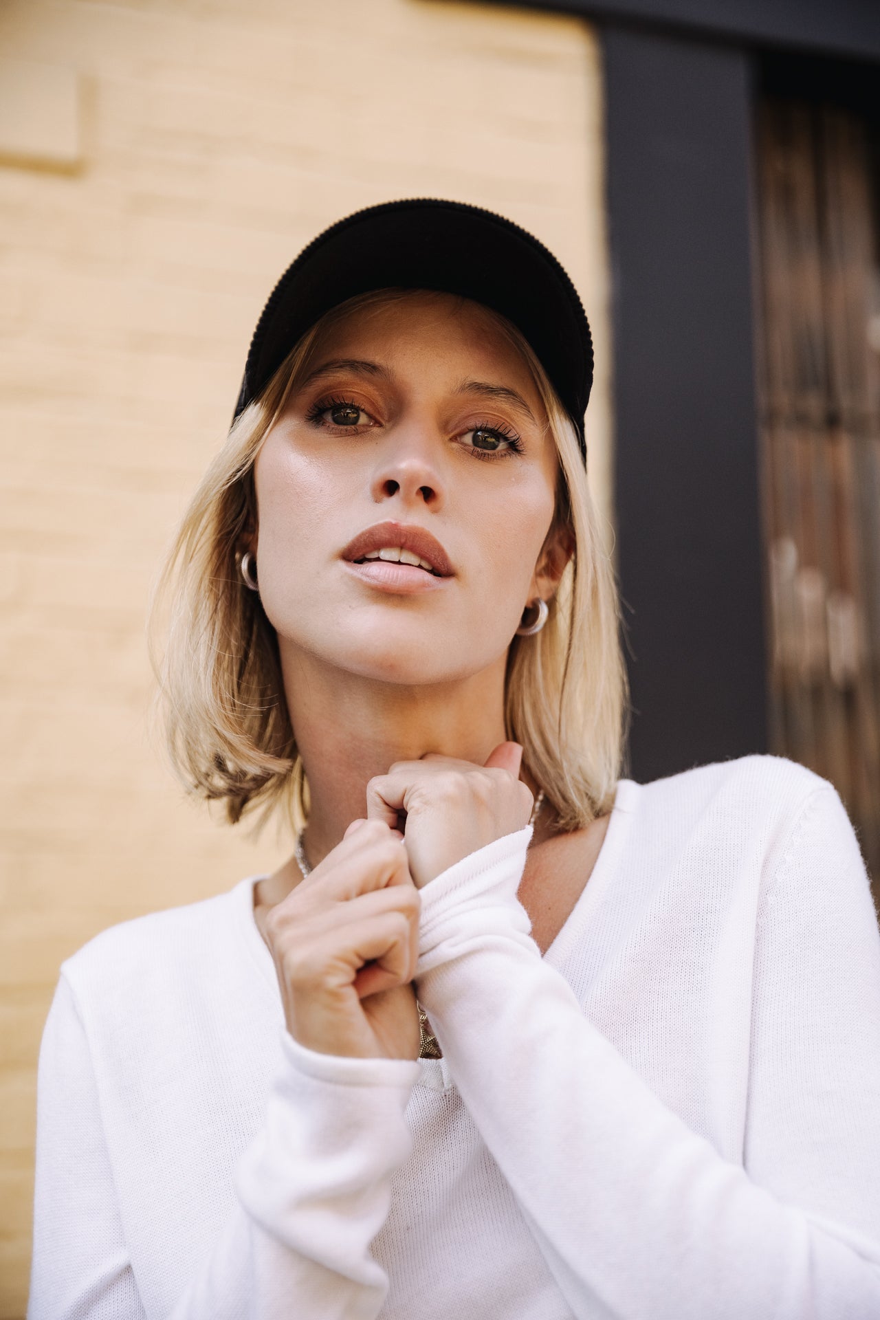 Pull ajusté Woman Lorelia white | Freeman T. Porter