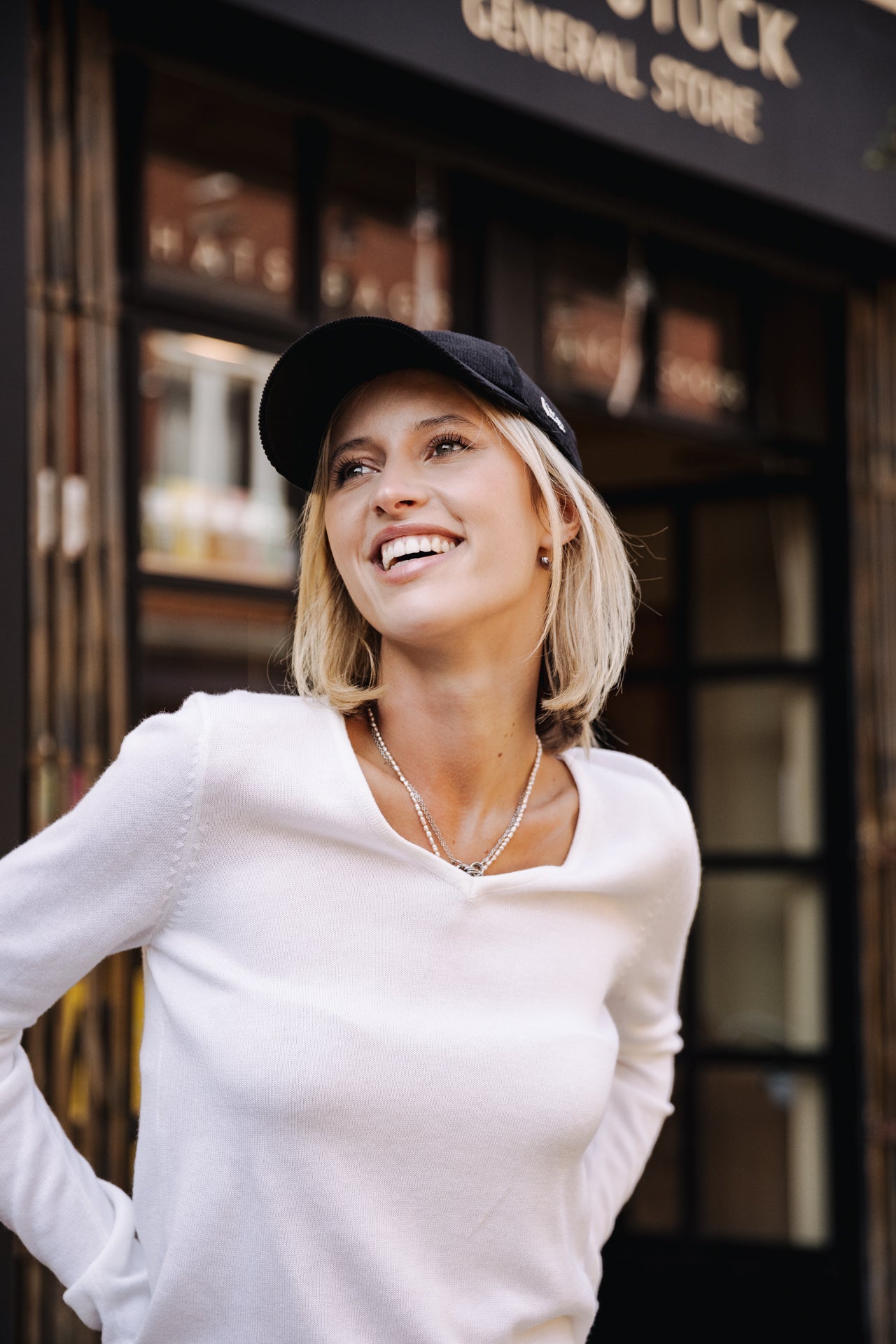Pull ajusté Woman Lorelia white | Freeman T. Porter