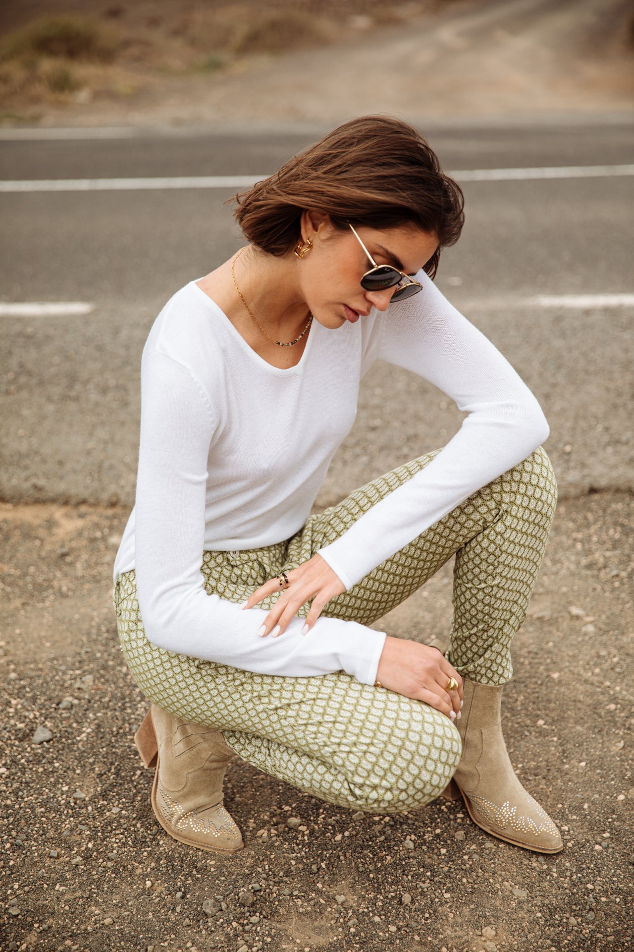 Pull ajusté Woman Lorelia white | Freeman T. Porter