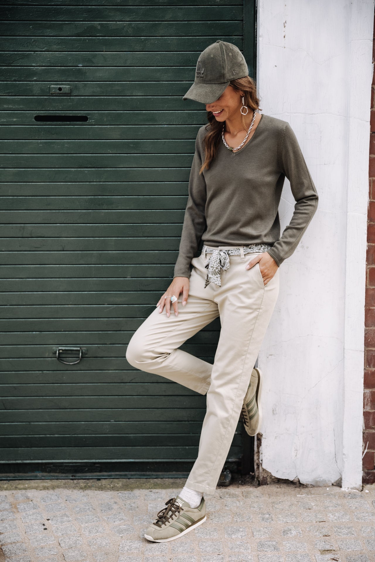 Pull ajusté Femme Lorelia tea leaf | Freeman T. Porter