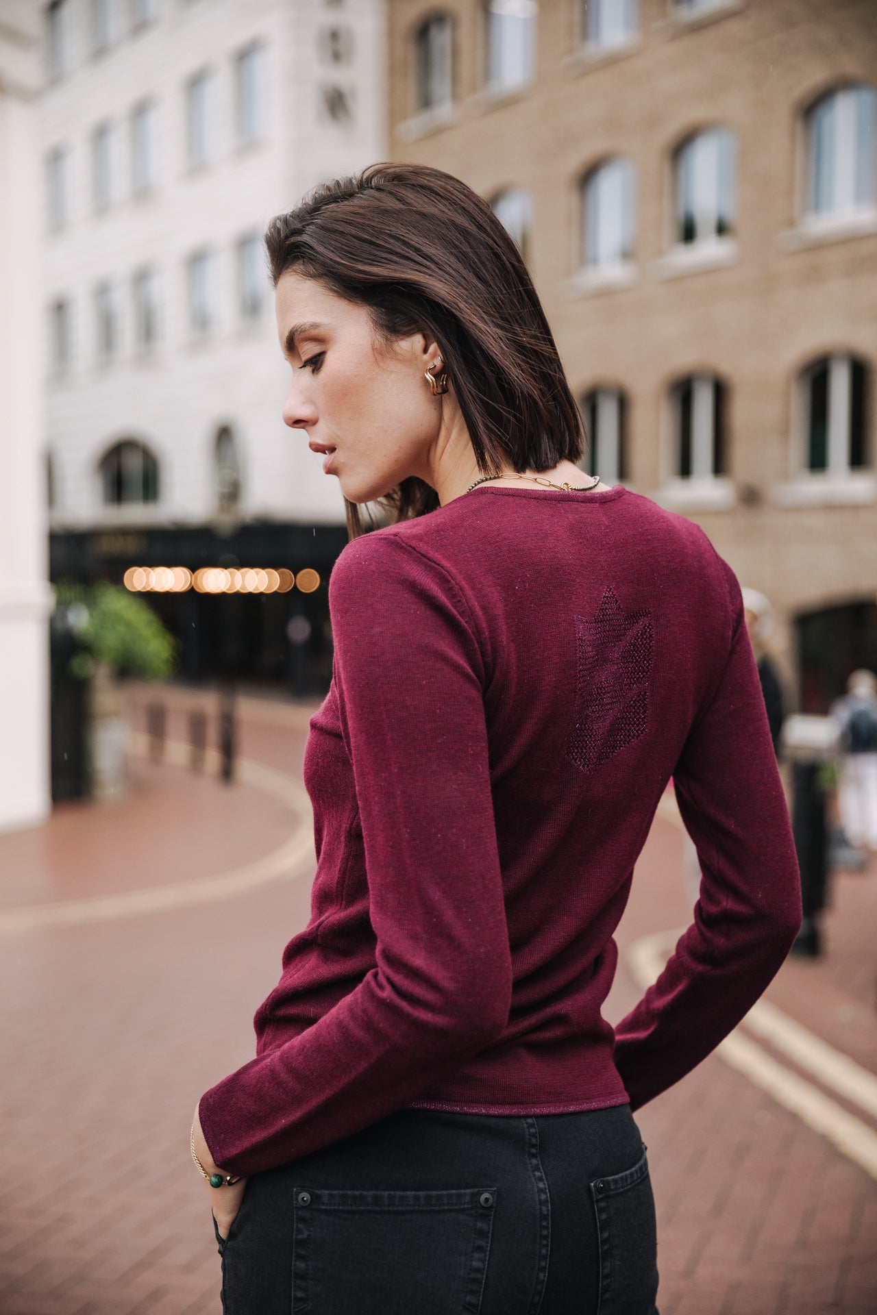 Pull ajusté Femme Lorelia winetasting | Freeman T. Porter