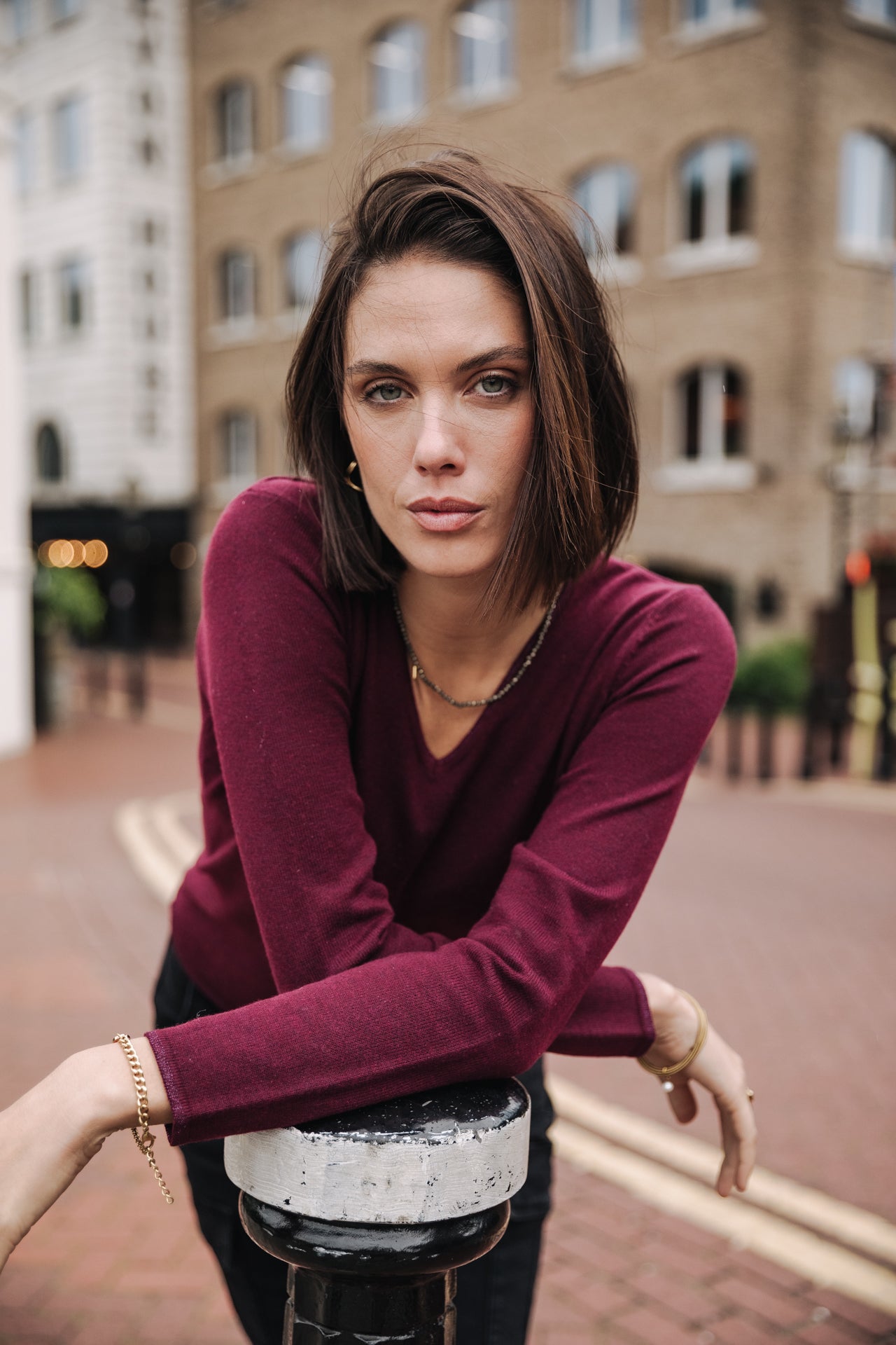 Pull ajusté Femme Lorelia winetasting | Freeman T. Porter