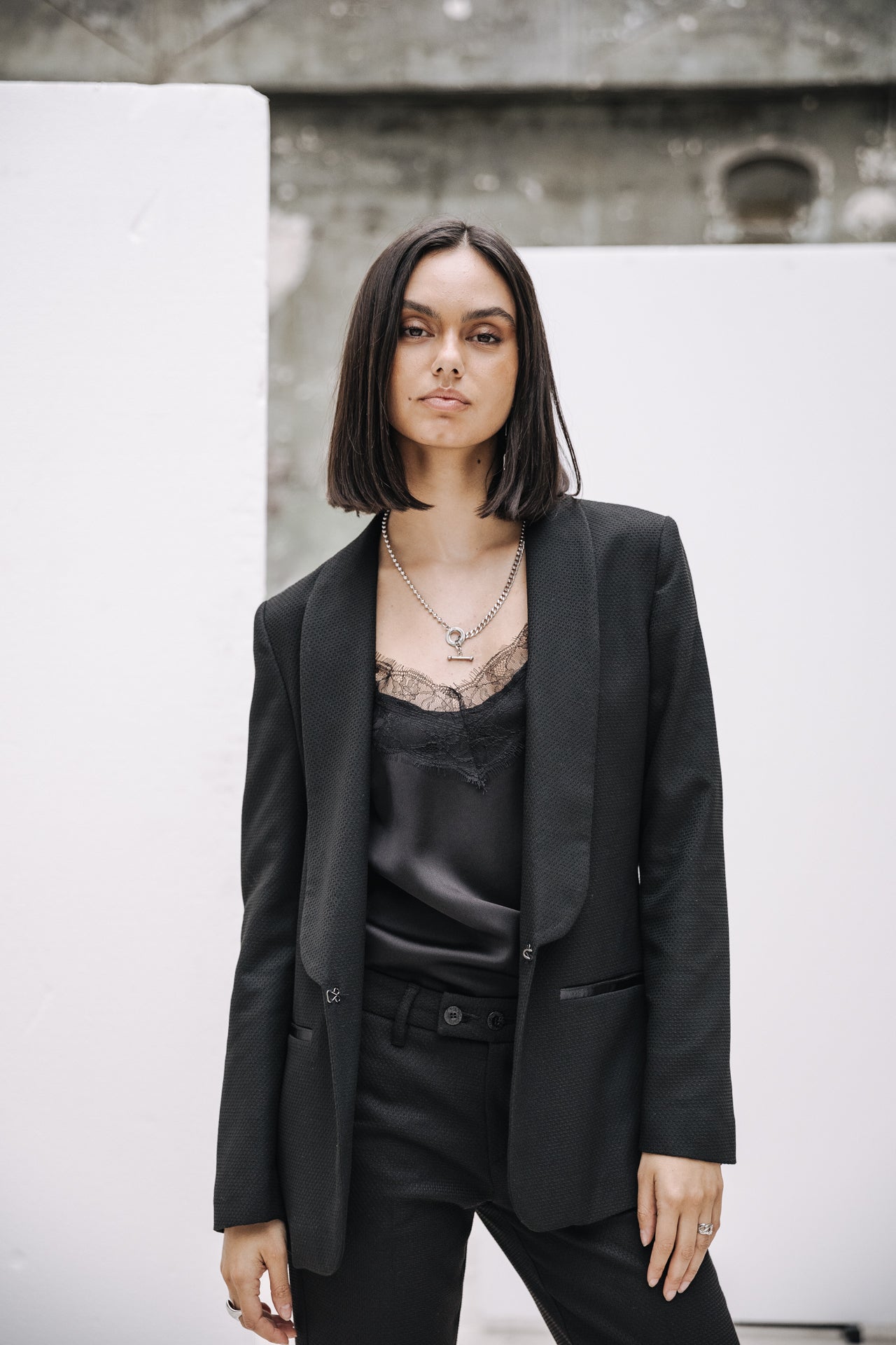 Blazer cintré Femme Stessy Socially black | Freeman T. Porter
