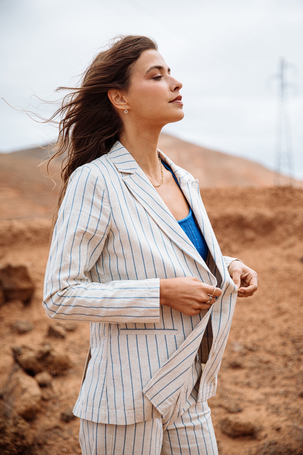Blazer large Mujer Bernie Greecia original | Freeman T. Porter