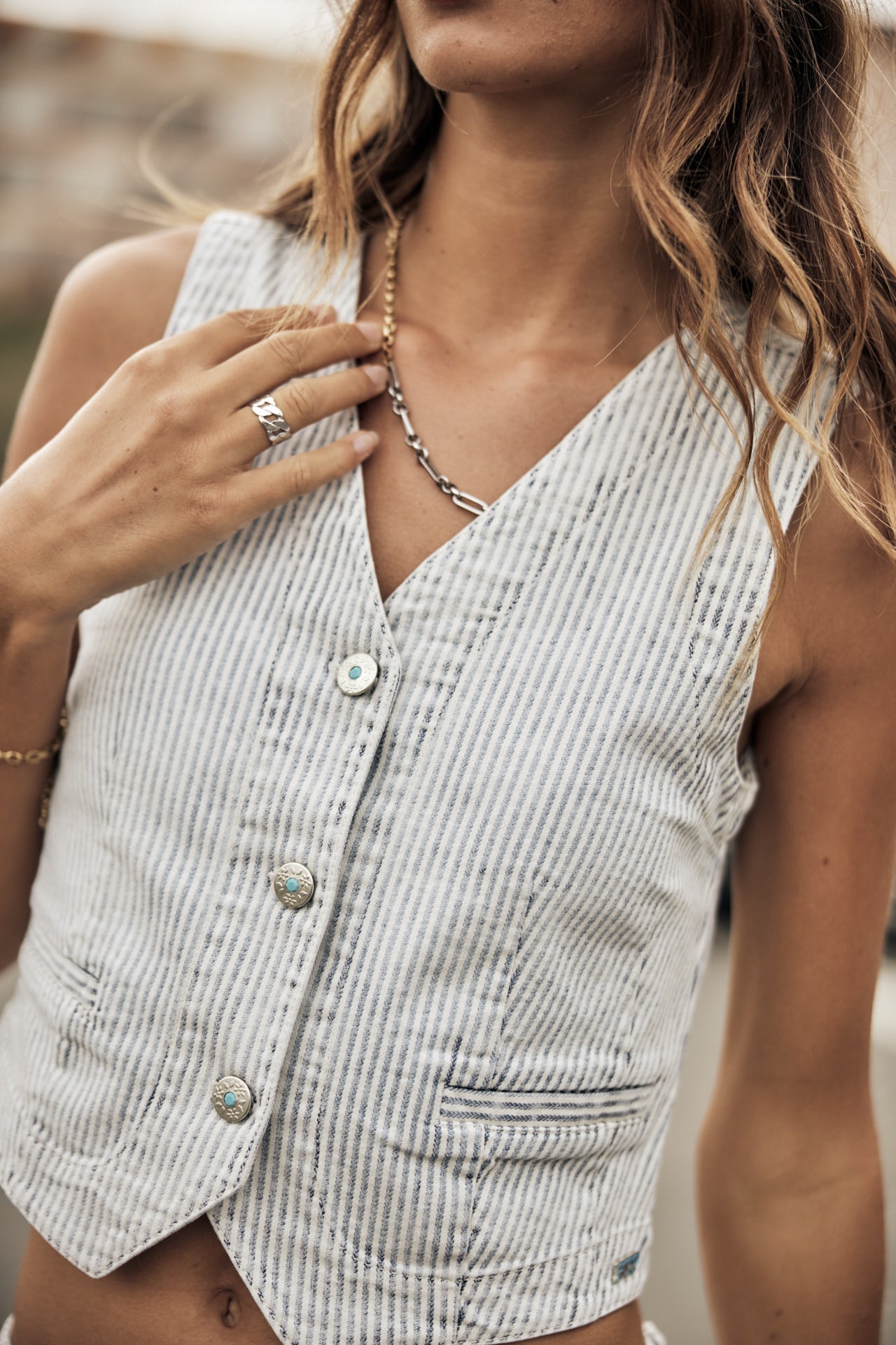Gilet de costume Femme Gladys bossanova | Freeman T. Porter
