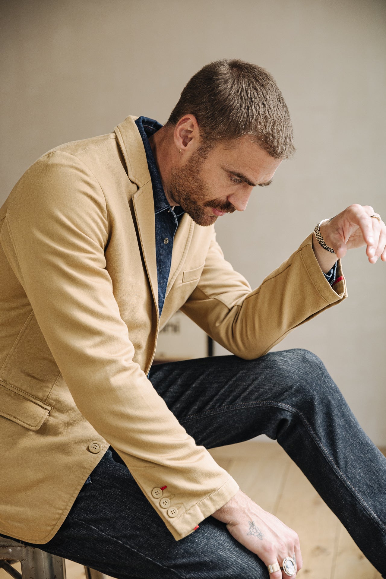 Blazer cintré Homme Barry Epic kelp | Freeman T. Porter