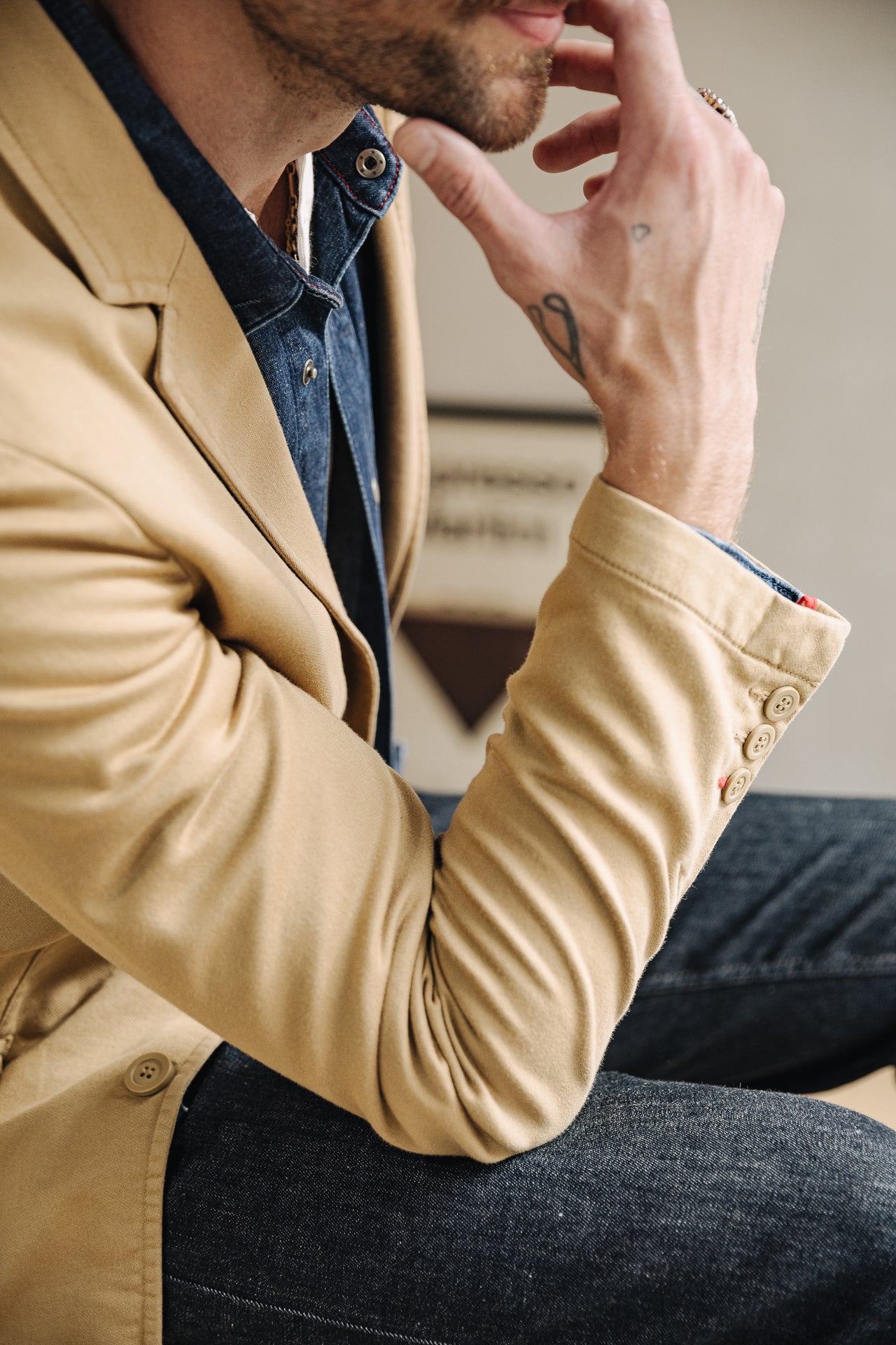 Blazer cintré Homme Barry Epic kelp | Freeman T. Porter