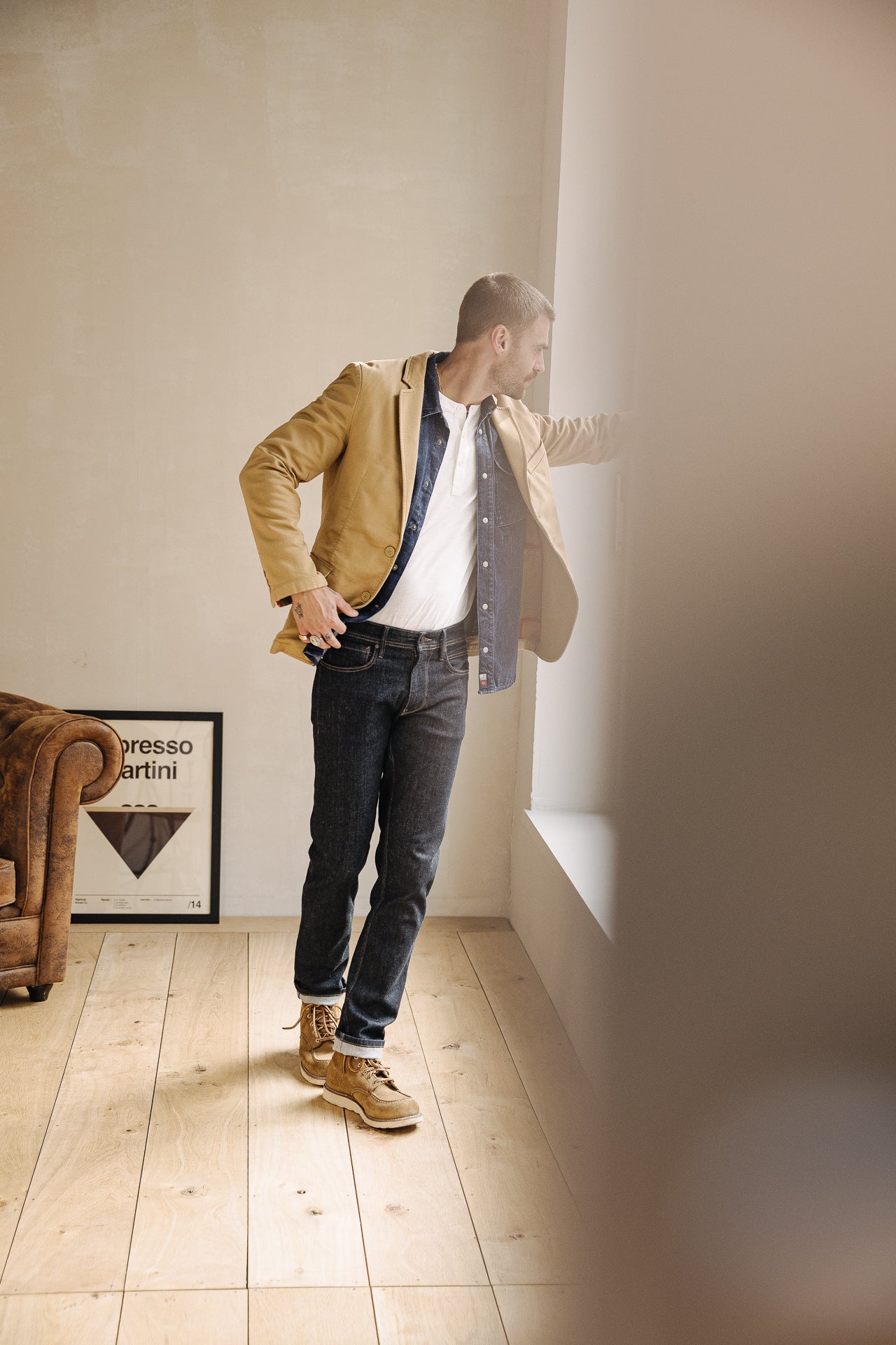 Blazer cintré Homme Barry Epic kelp | Freeman T. Porter